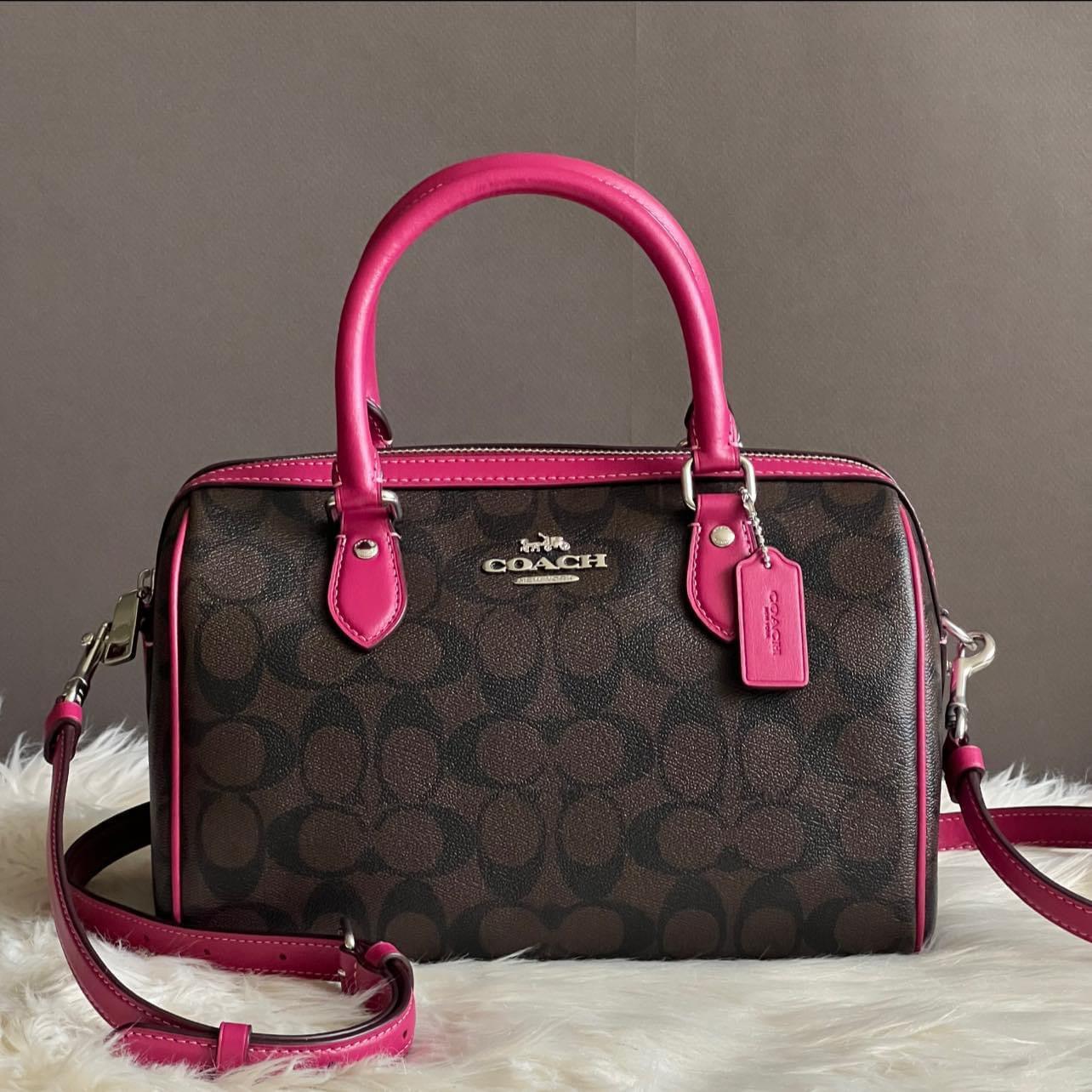 Coach Rowan Satchel in Signature Canvas