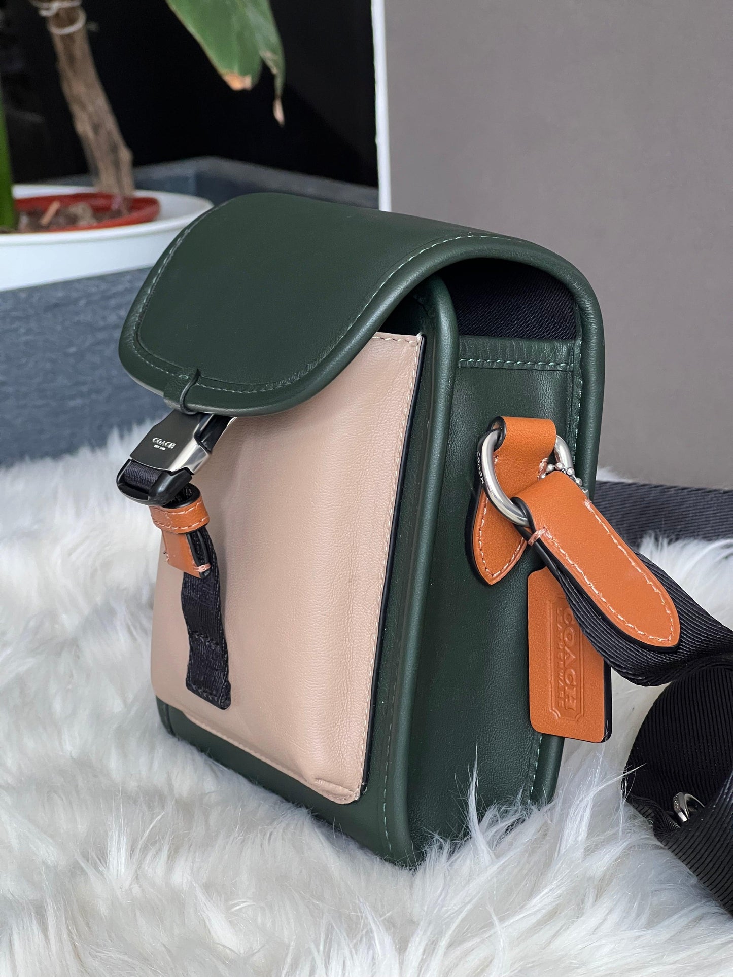 Coach Charter North/South Crossbody With Hybrid Pouch in Colorblock