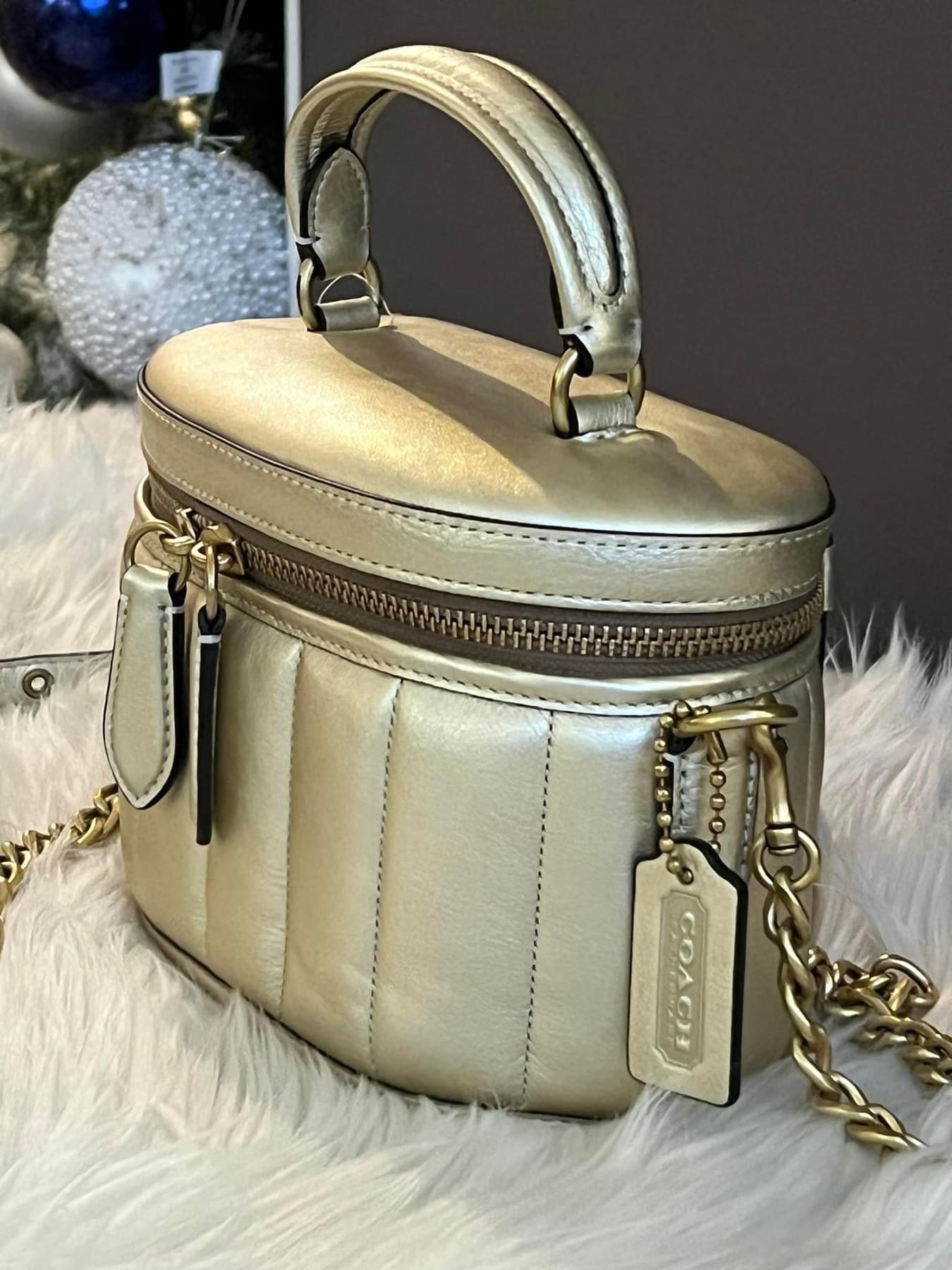 Coach Trail Bag with Quilting