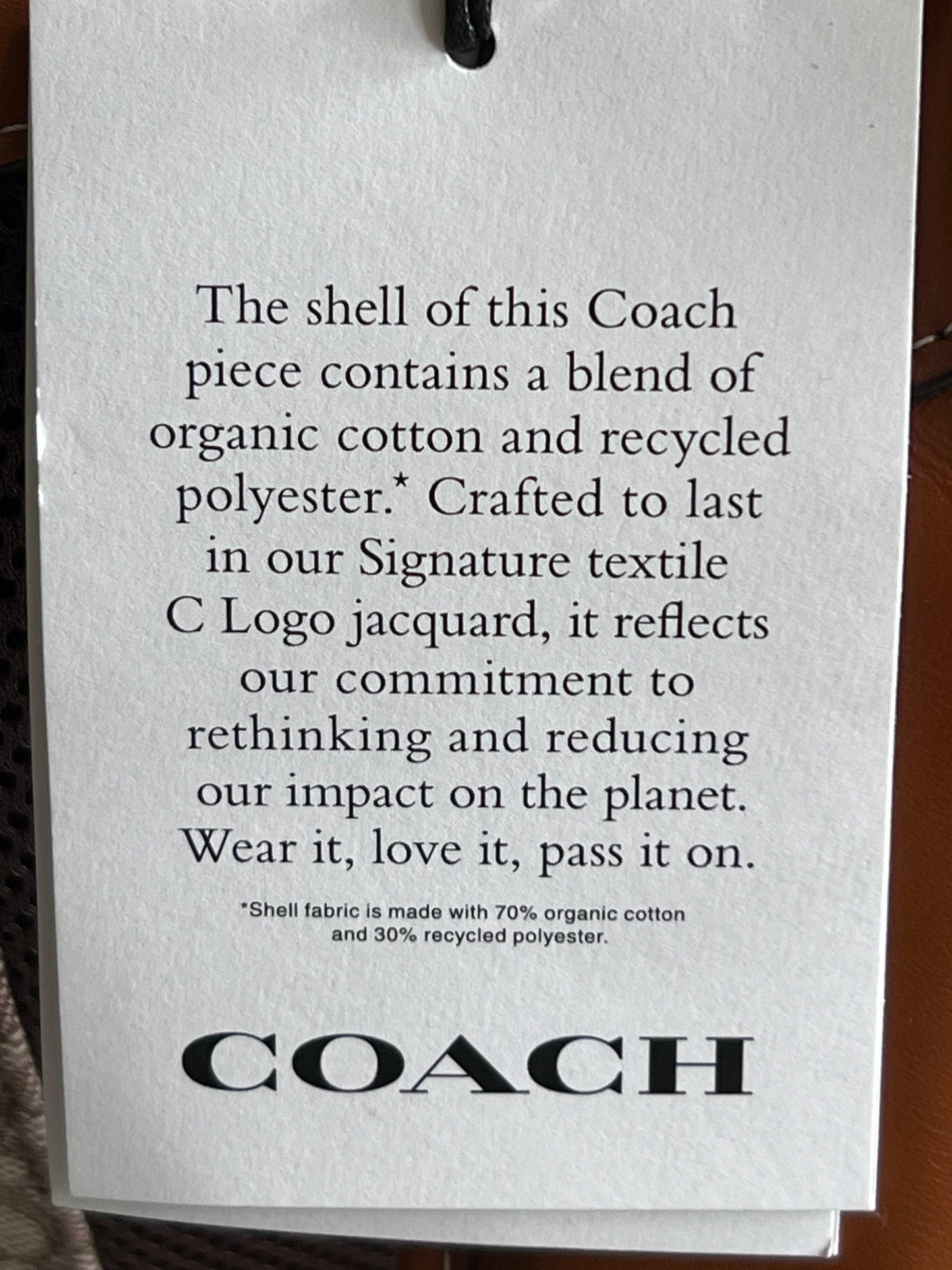 Coach Hitch Backpack in Micro Signature Jacquard