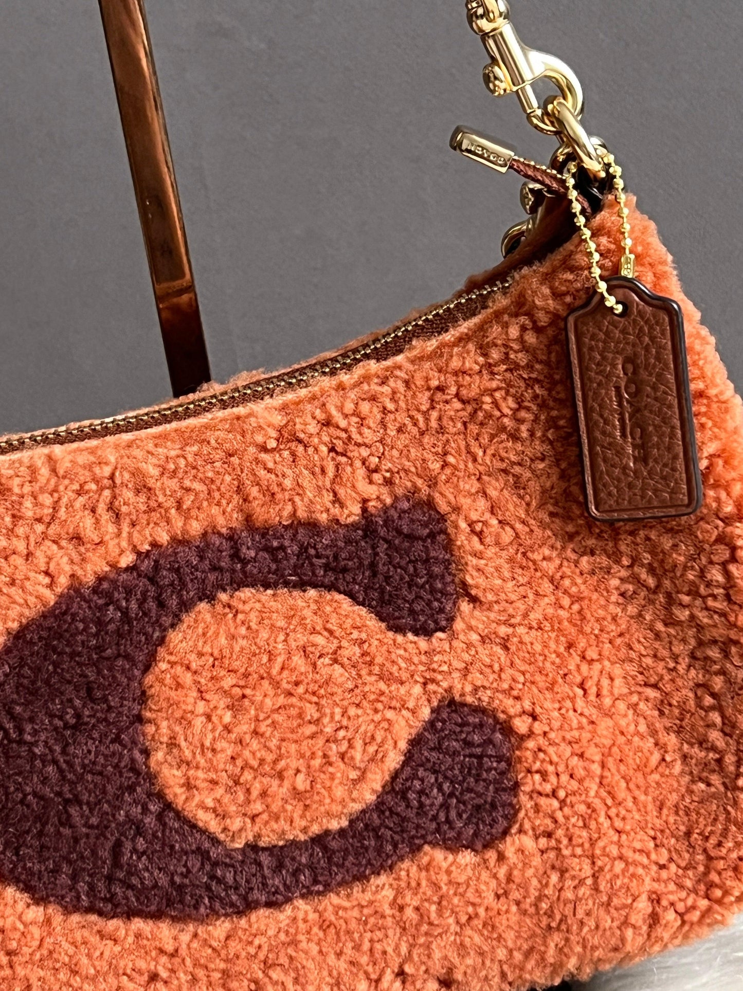 Coach Teri Shoulder Bag with Coach Motif