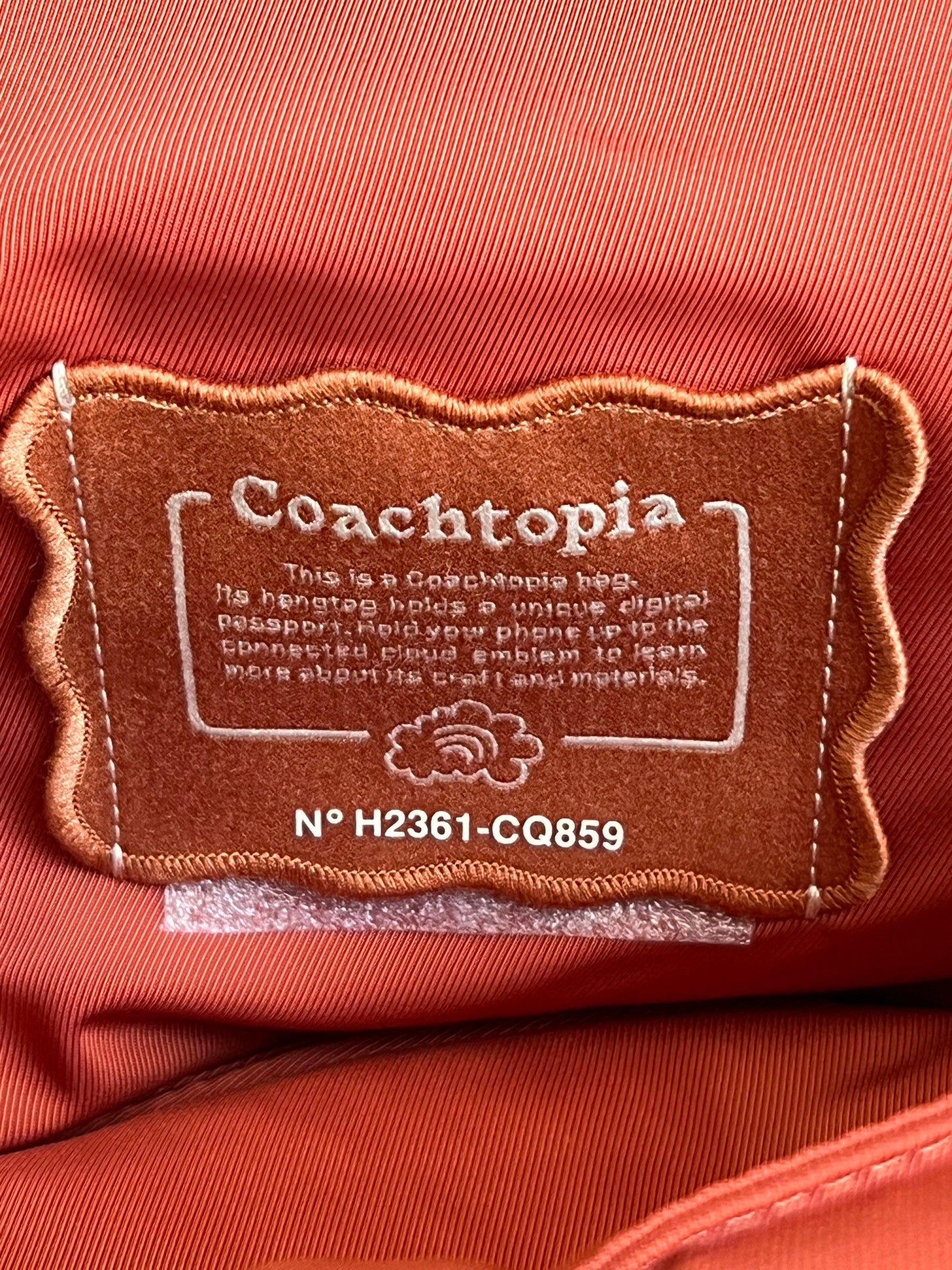 Coachtopia Loop Puffy Wavy Dinky Bag