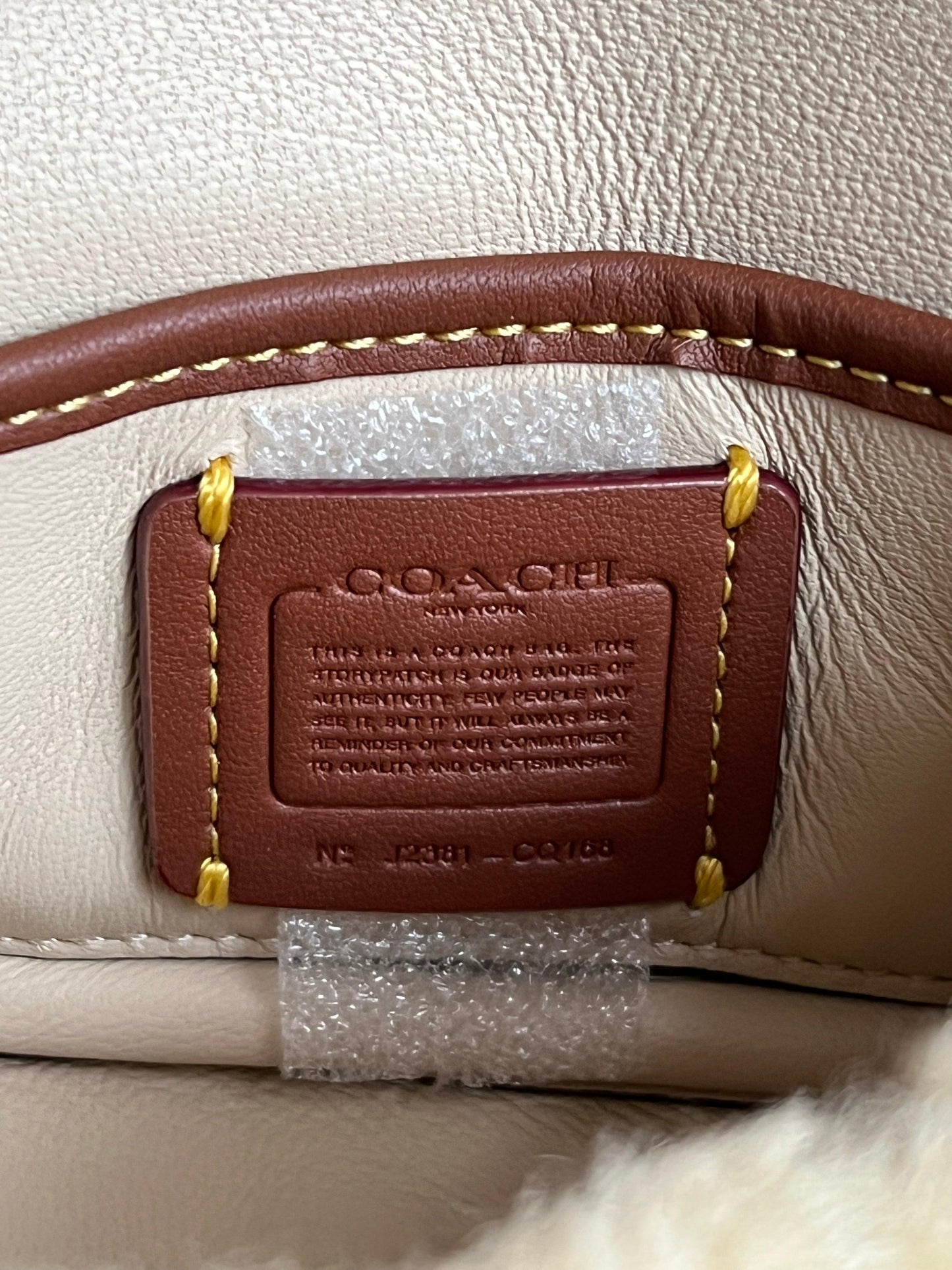Coach Tabby 12 in Shearling