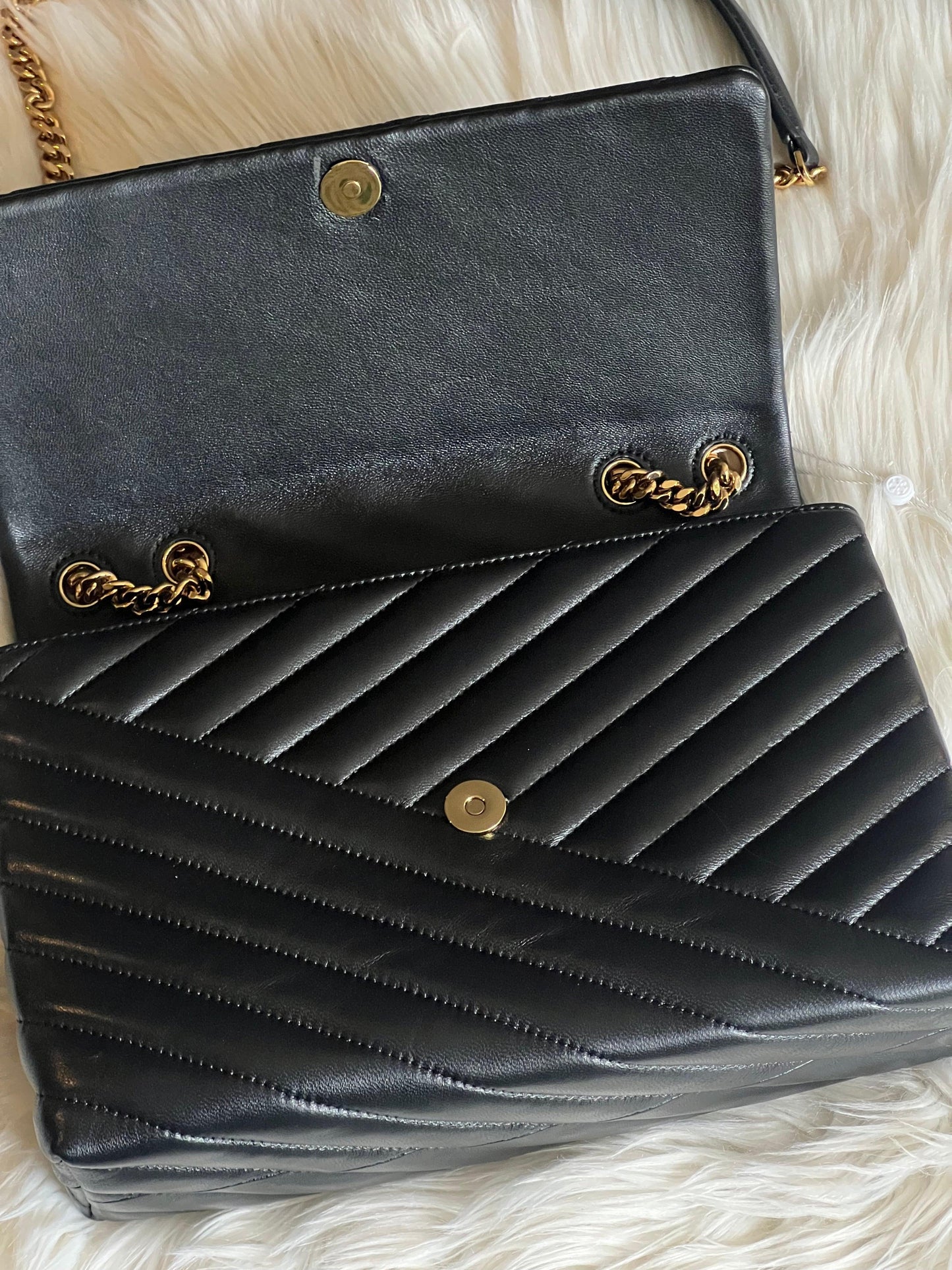 Tory Burch Kira Chevron Convertible Shoulder Bag