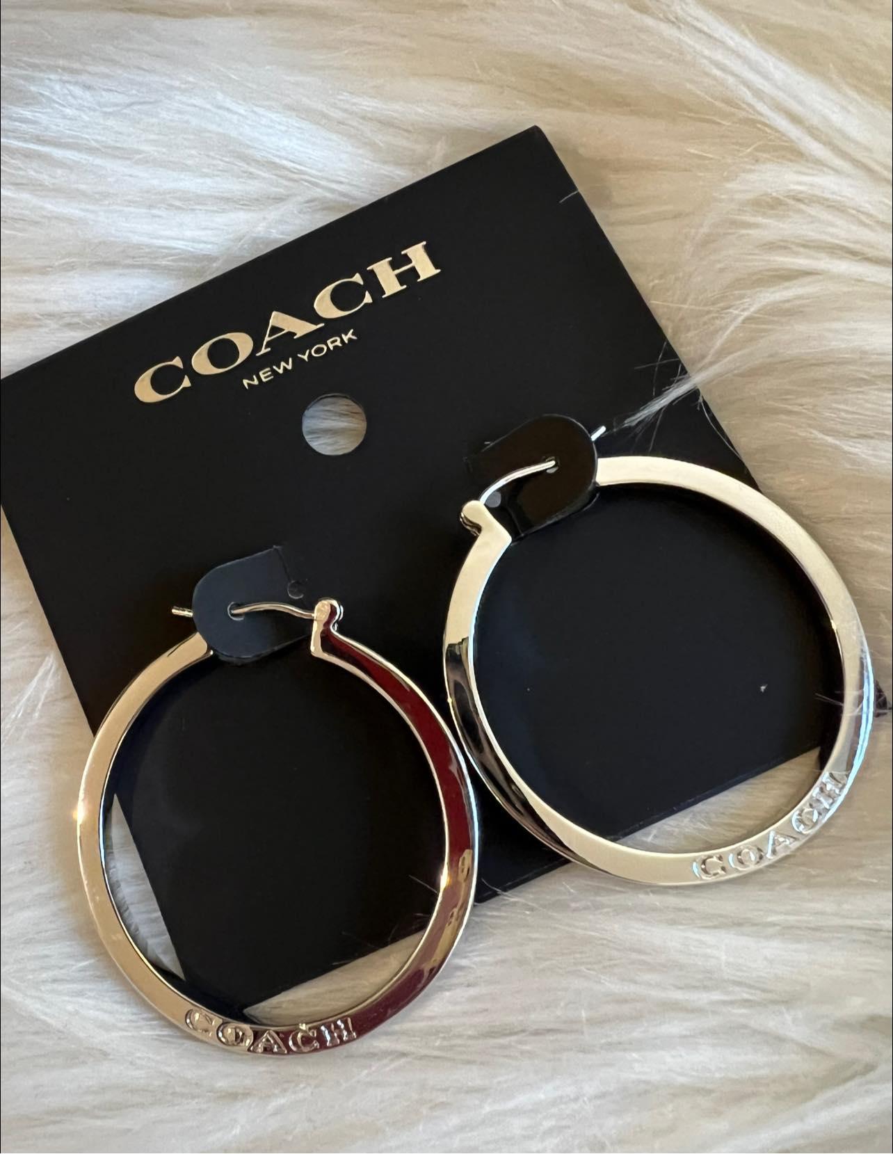 Coach Hoop Earrings