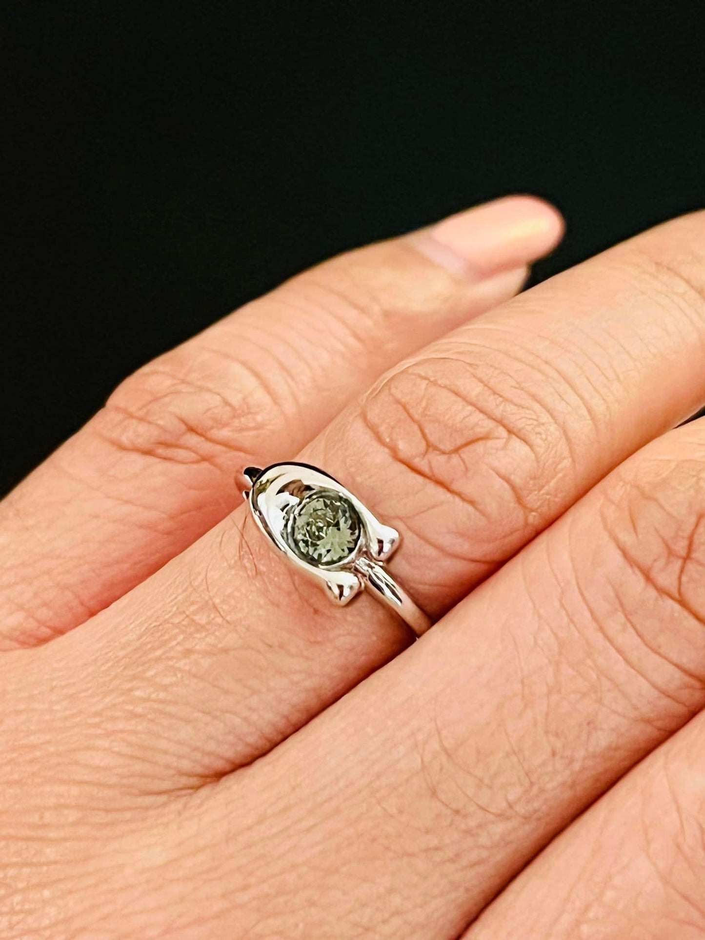 Coach Signature Stone Ring