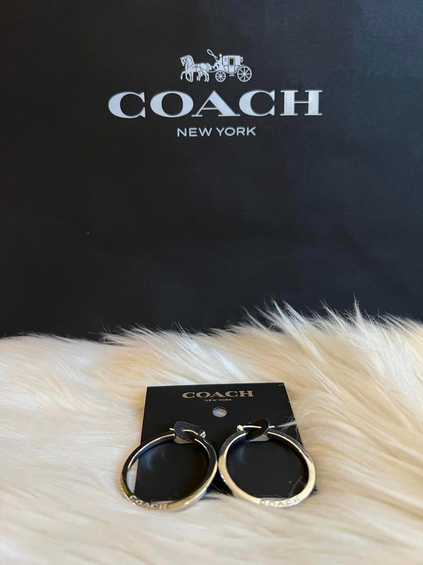 Coach Hoop Earrings
