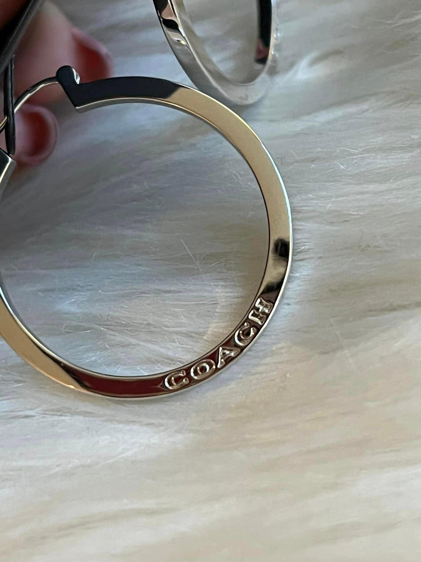 Coach Hoop Earrings
