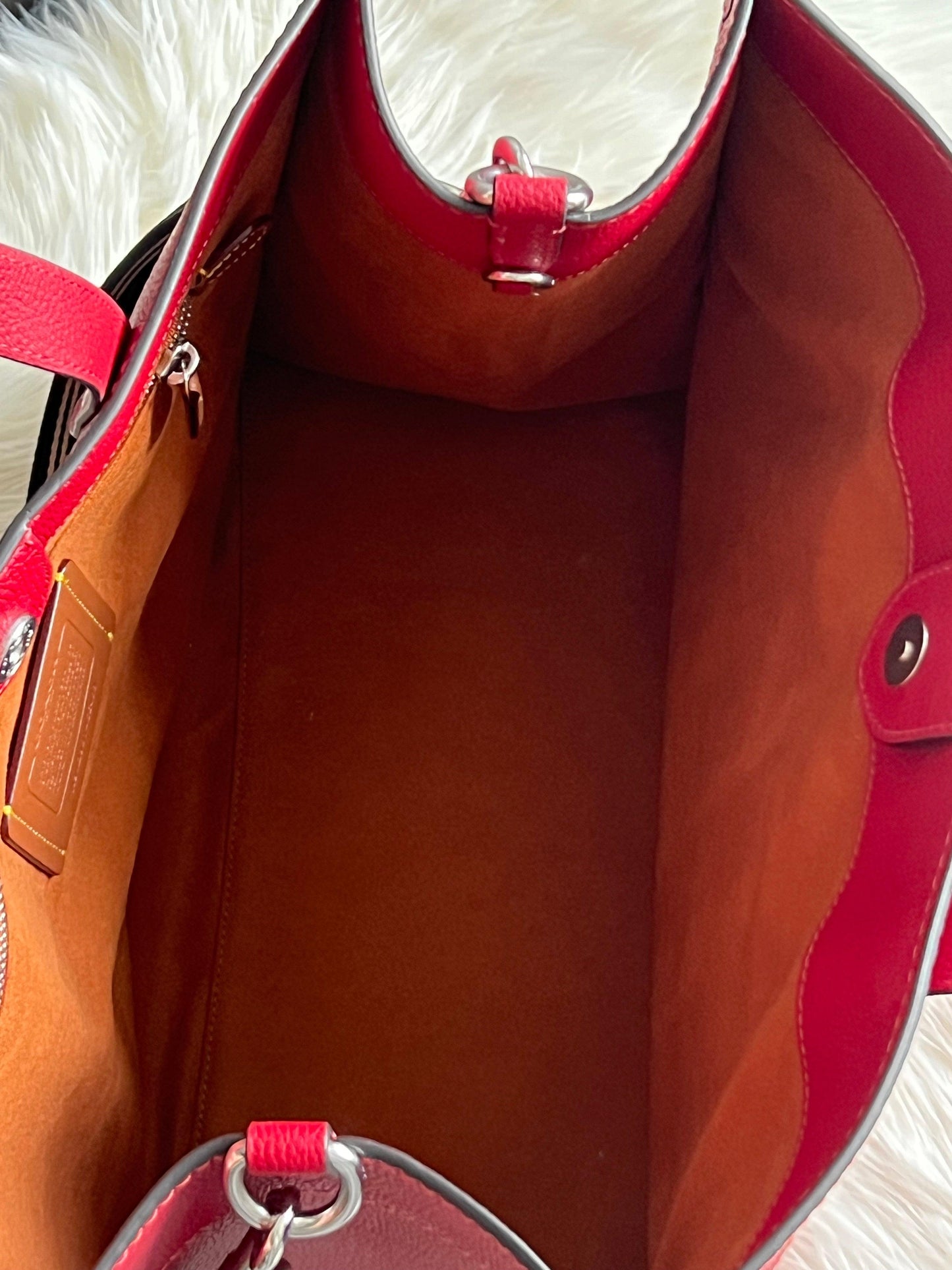 Coach Field Tote 40 with Coach Badge