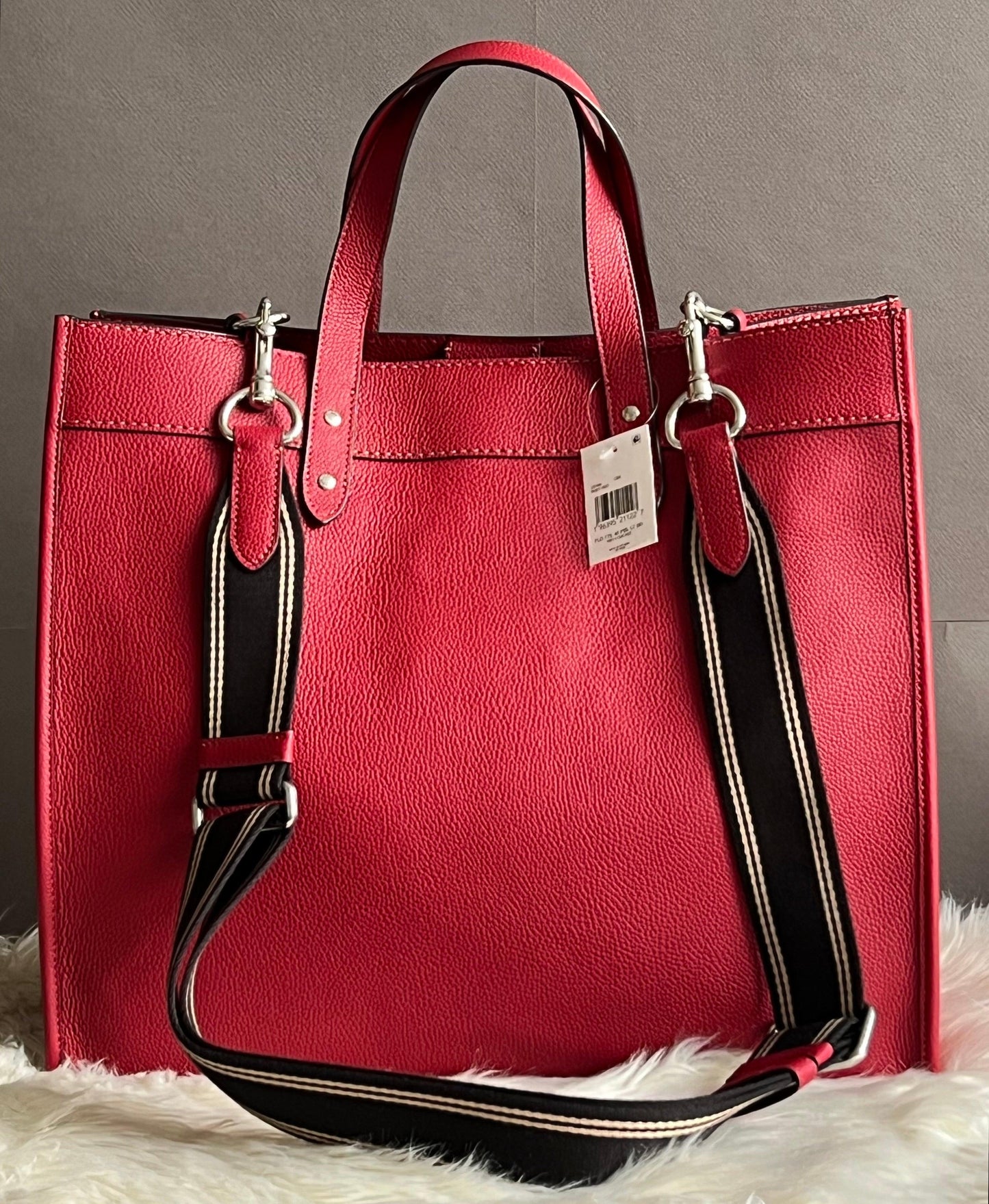 Coach Field Tote 40 with Coach Badge