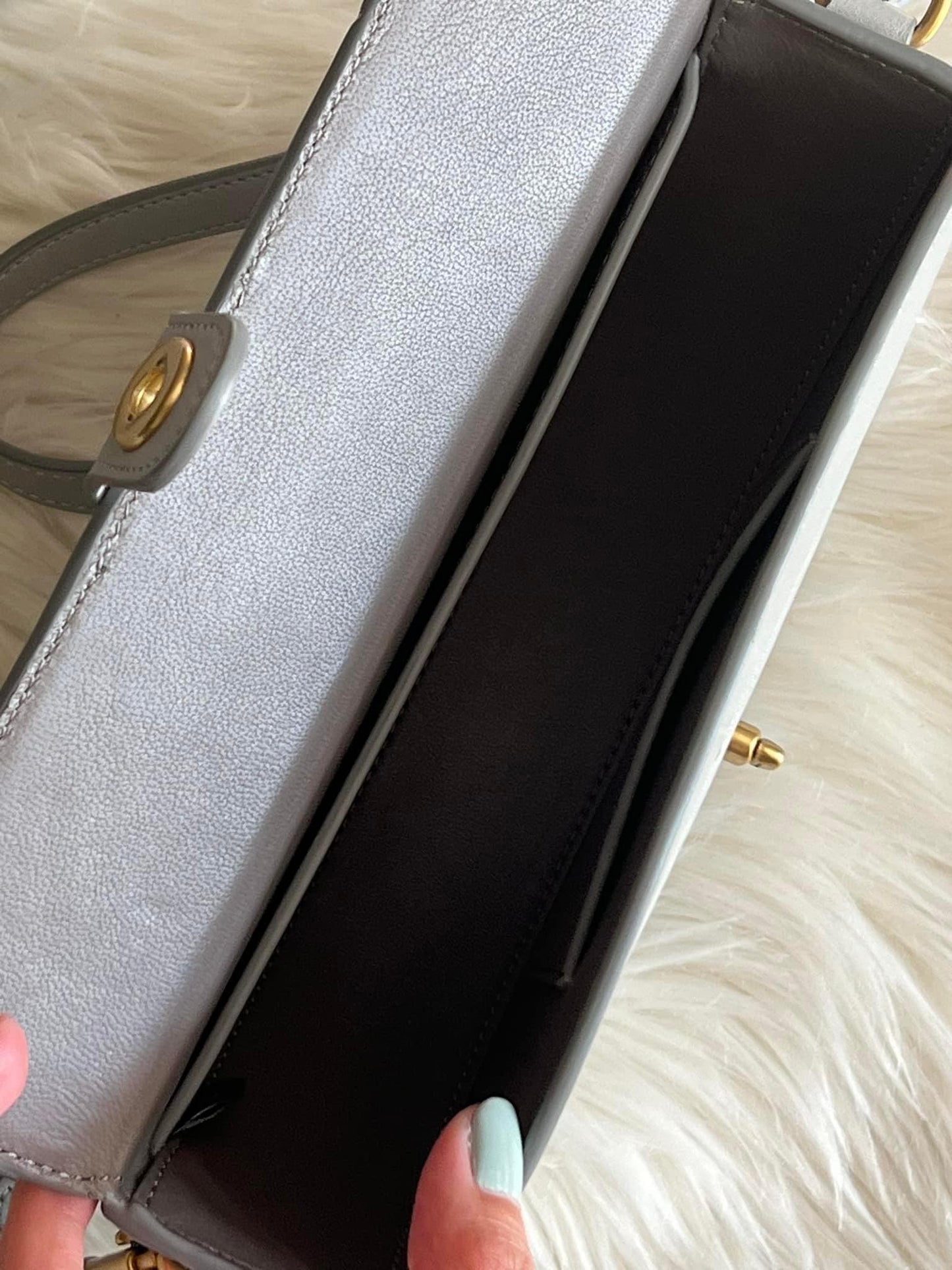 Coach City Blocks Semi Circle Bag