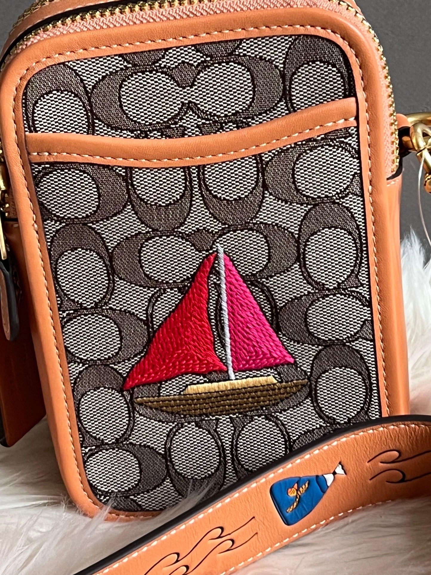 Coach X Observed By Us Rogue Crossbody 12 in Signature Jacquard