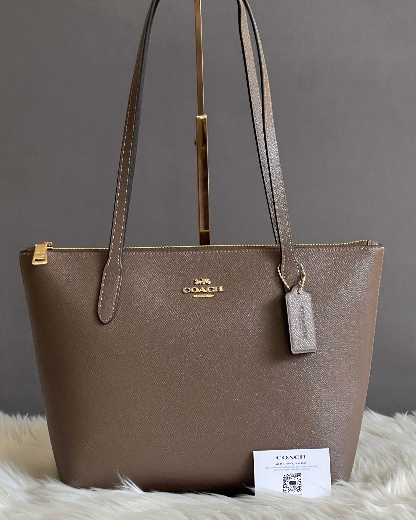 Coach Fiona Zip Tote Bag