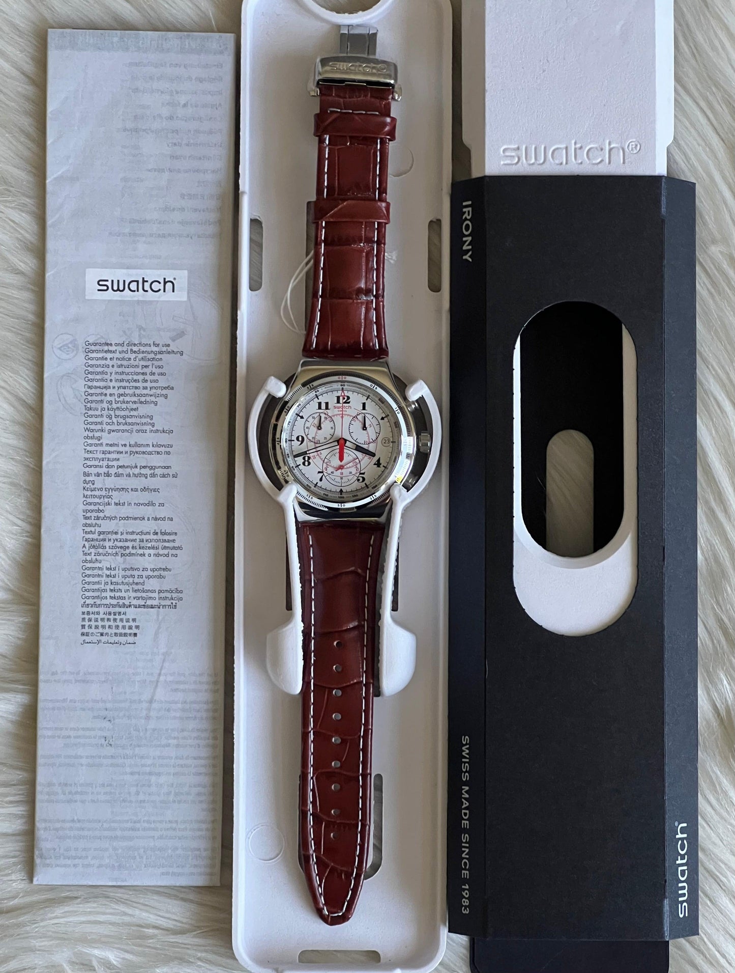 Swatch Back to the Roots Irony Chrono Watch