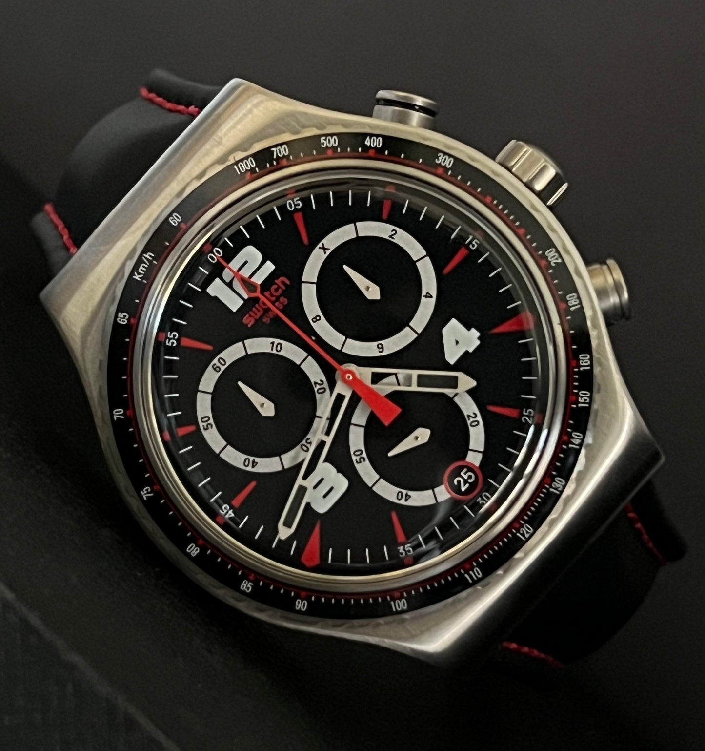 Swatch Pudong Irony Chrono Watch
