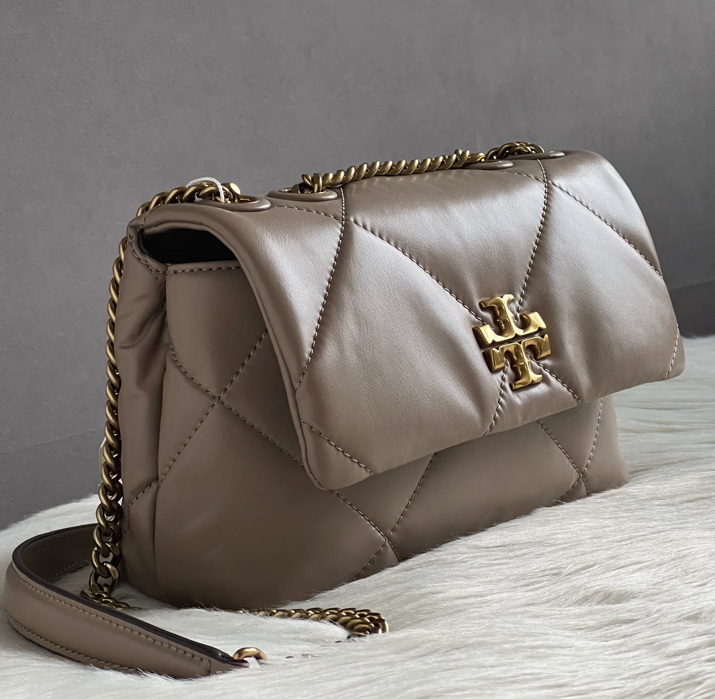 Tory Burch Small Kira Diamond Quilt Convertible Shoulder Bag