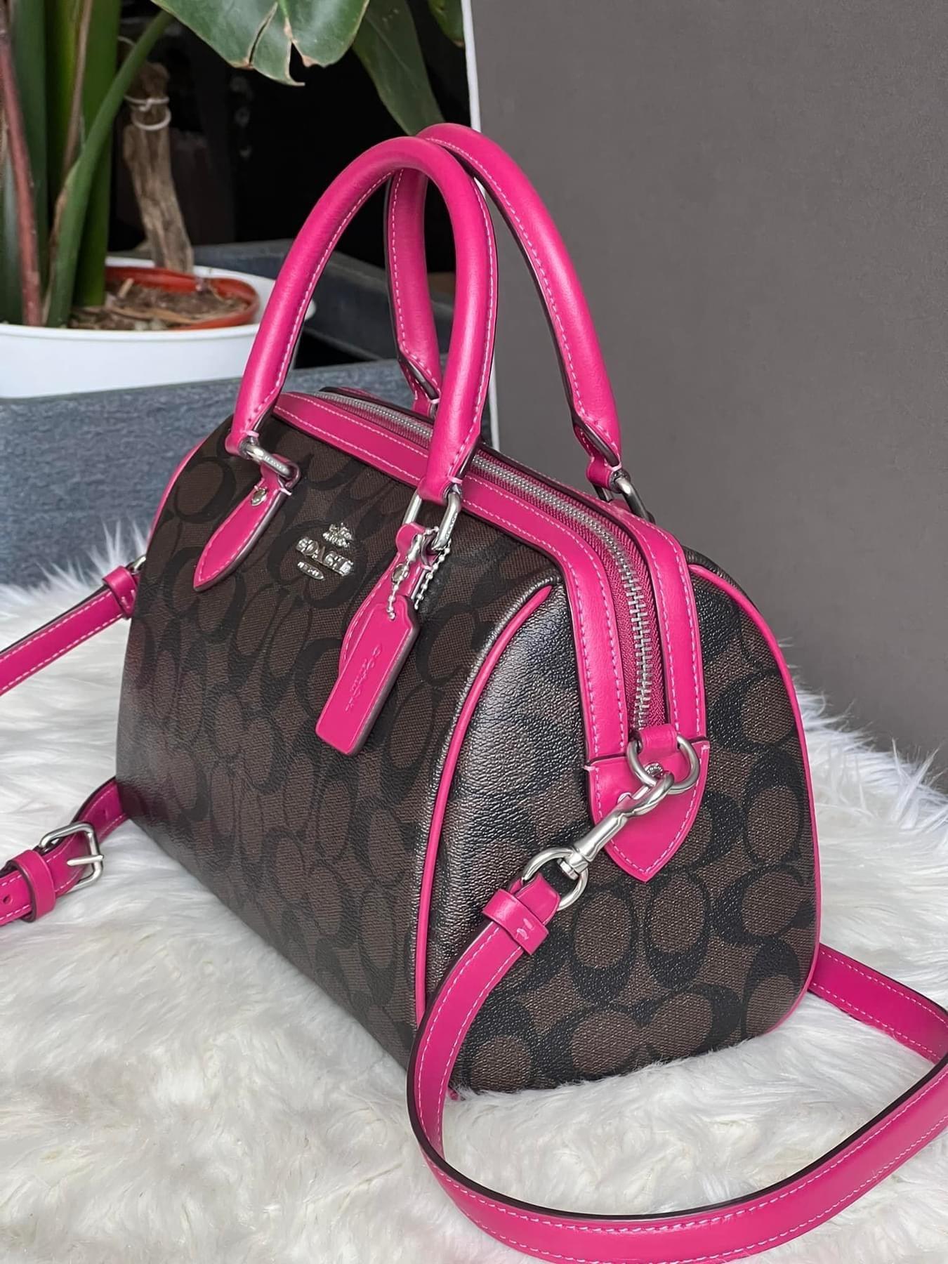 Coach Rowan Satchel in Signature Canvas