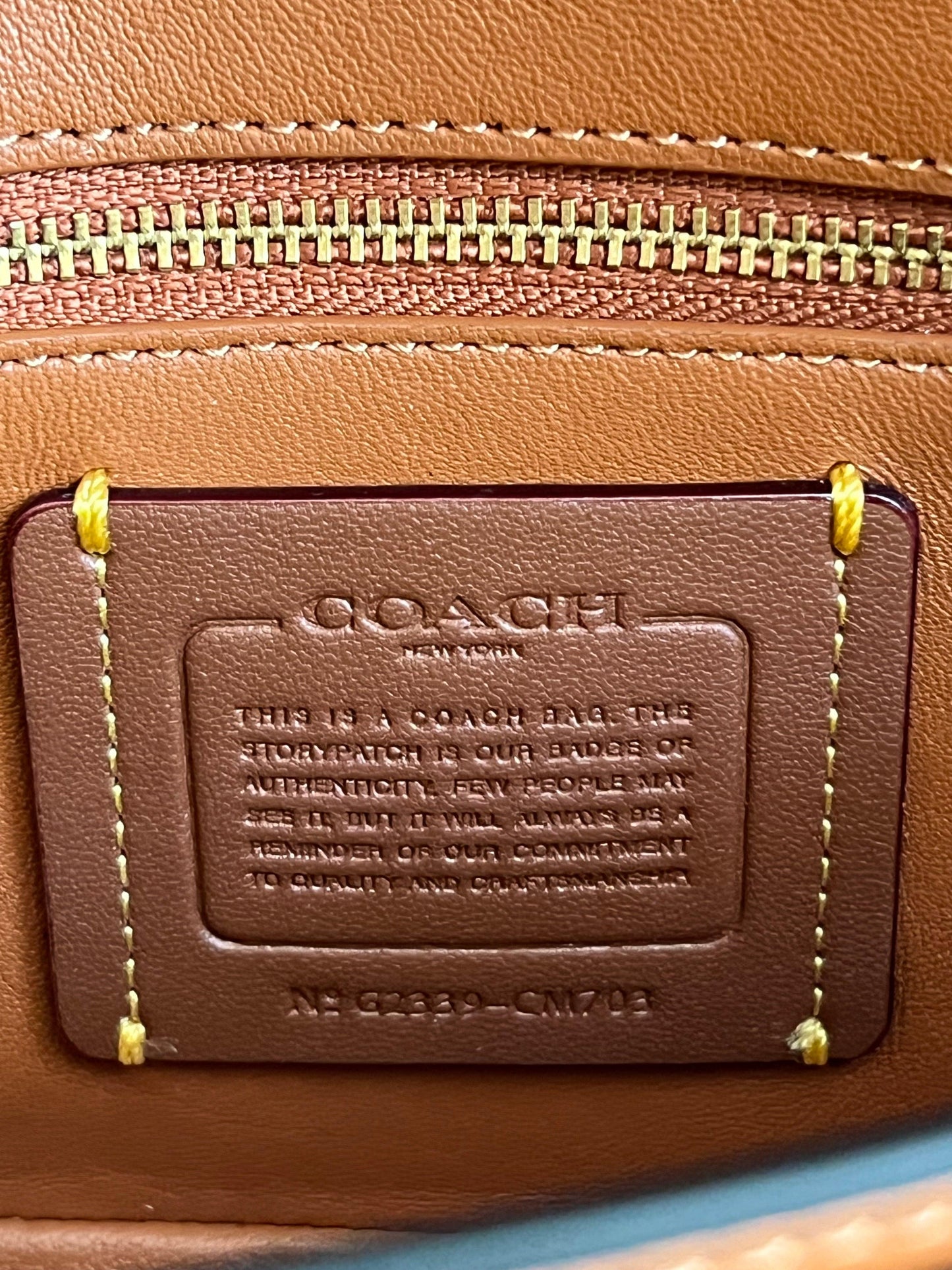 Coach Harley Shoulder Bag 23 with Studs
