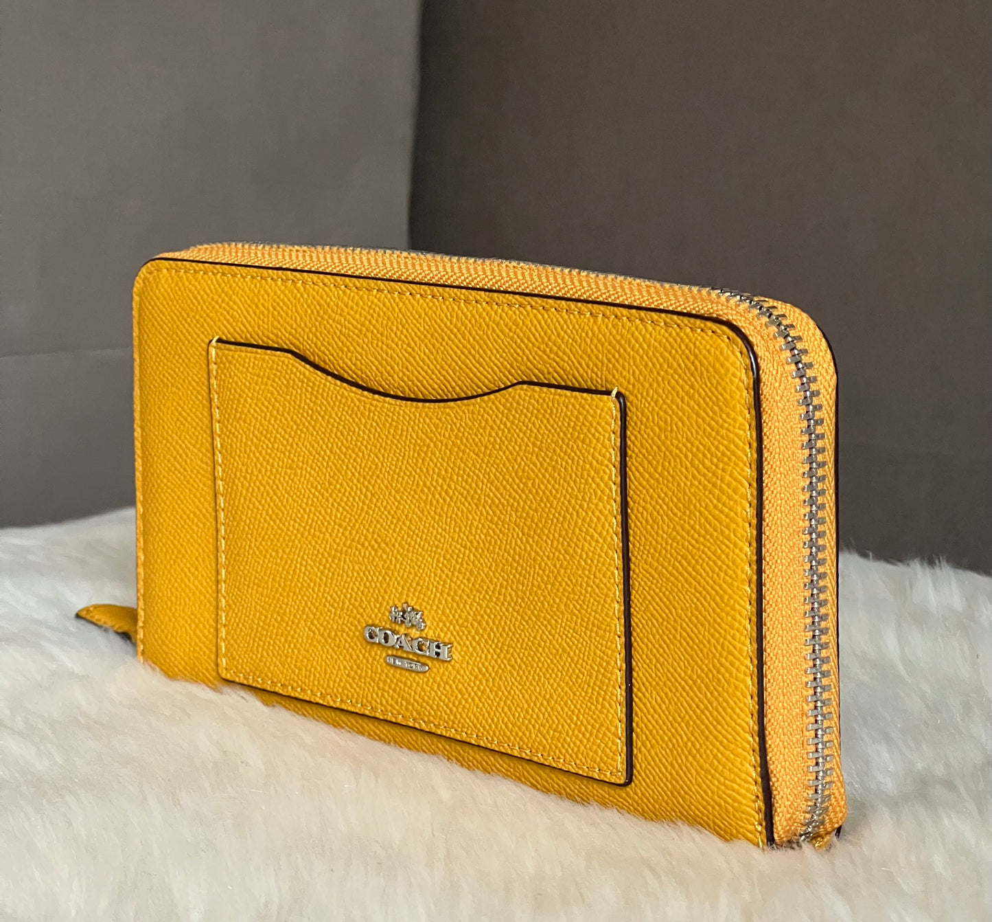 Coach Accordion Zip Wallet
