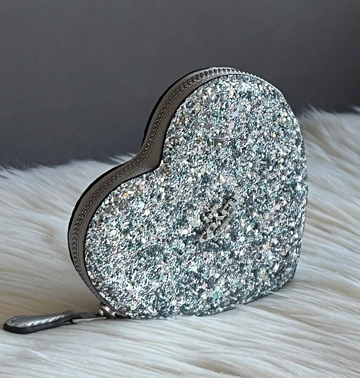 Coach Heart Coin Case