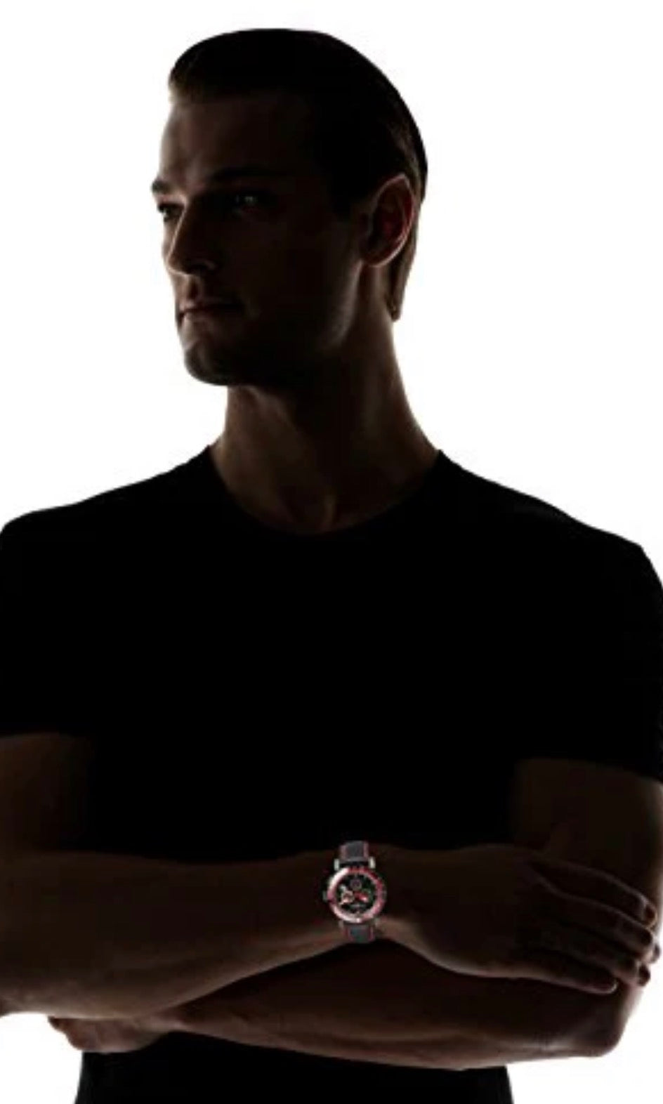 Burberry The City Chronograph Leather Strap Watch