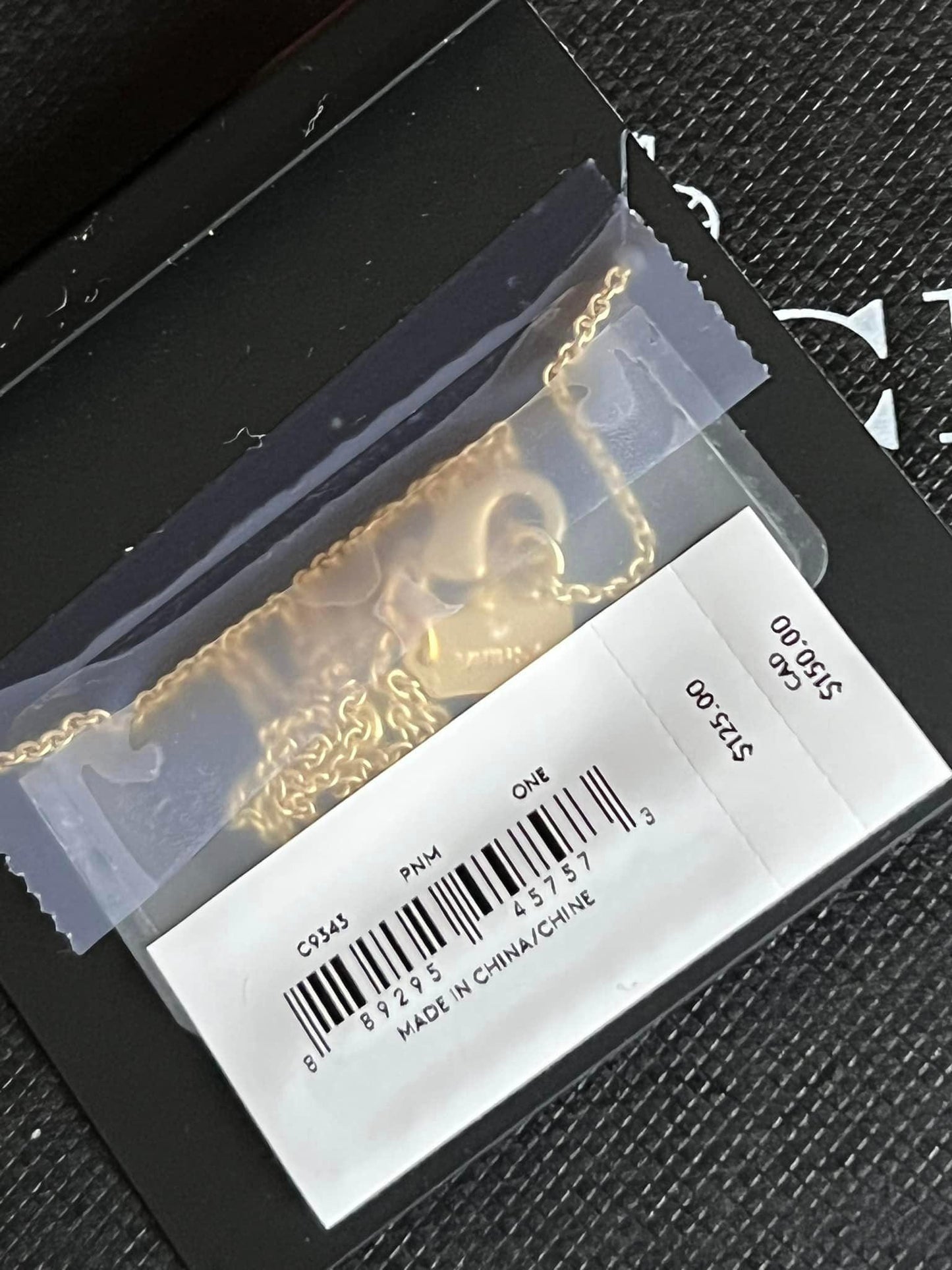 Coach Signature Crystal Necklace