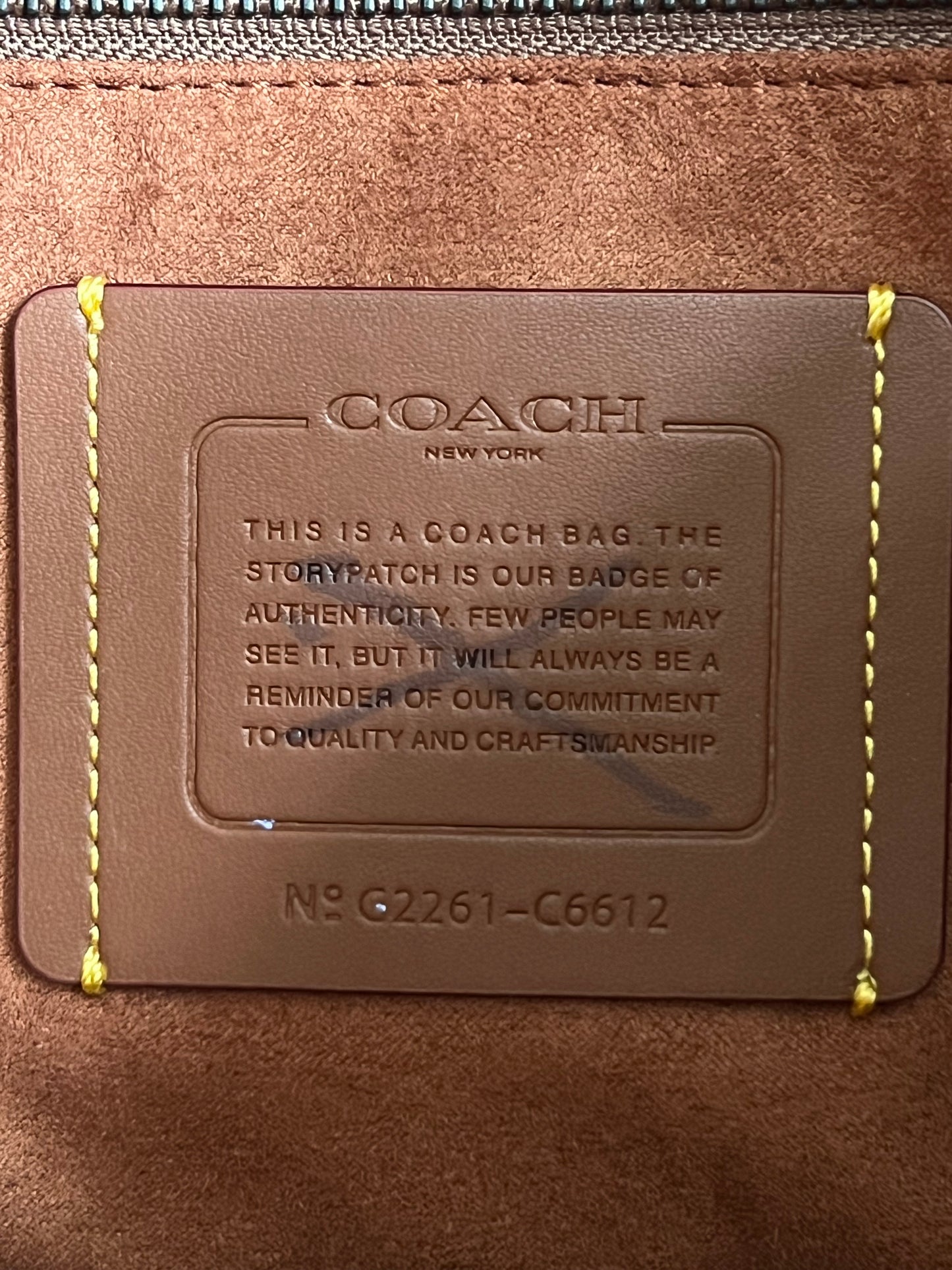 Coach Field Tote 40 with Horse and Carriage