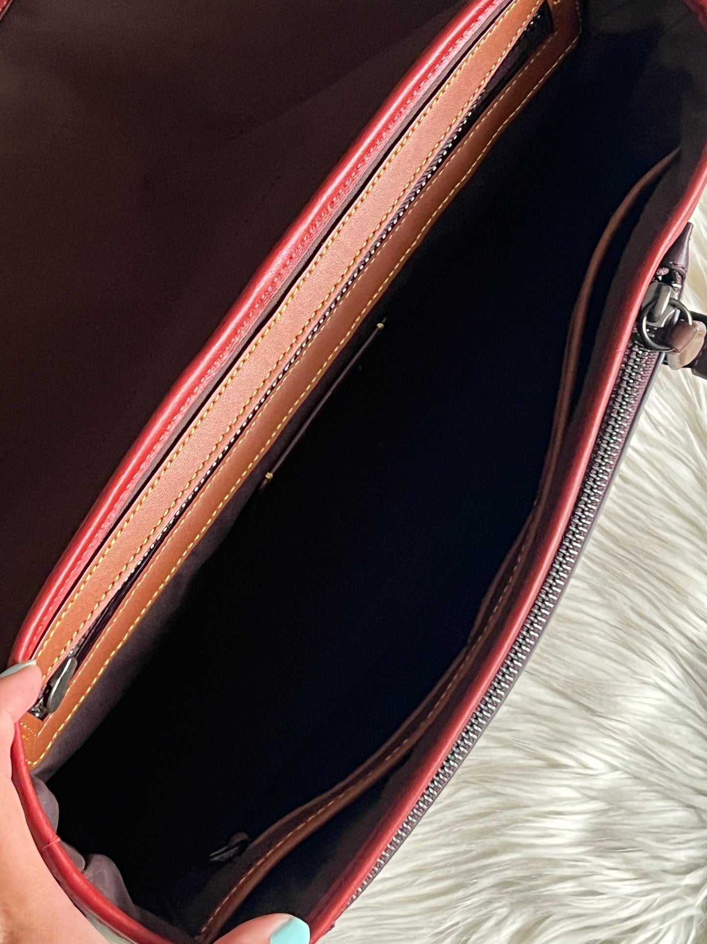 Coach League Bike Bag in Colorblock