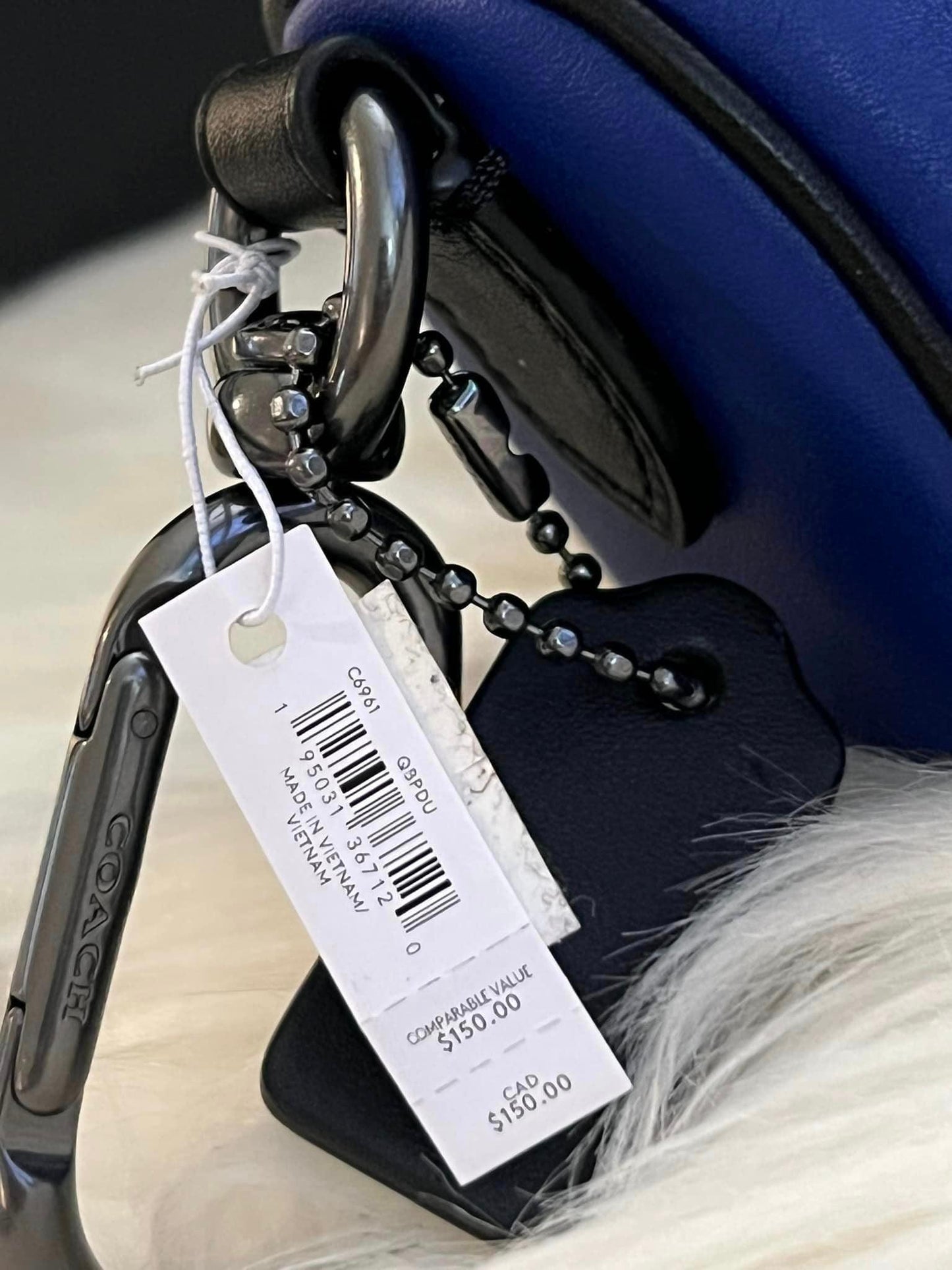 Coach Micro Venturer Key Fob