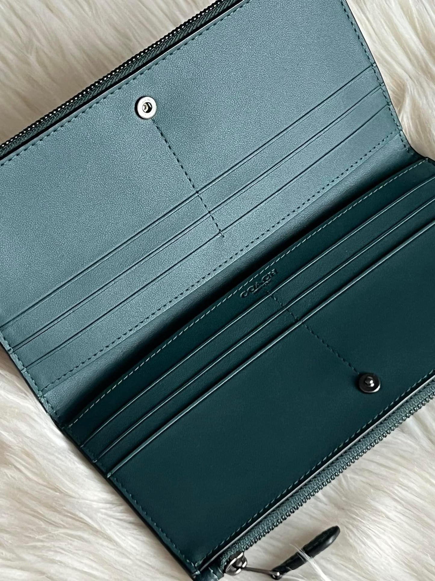 Coach Women’s Double Zip Wallet