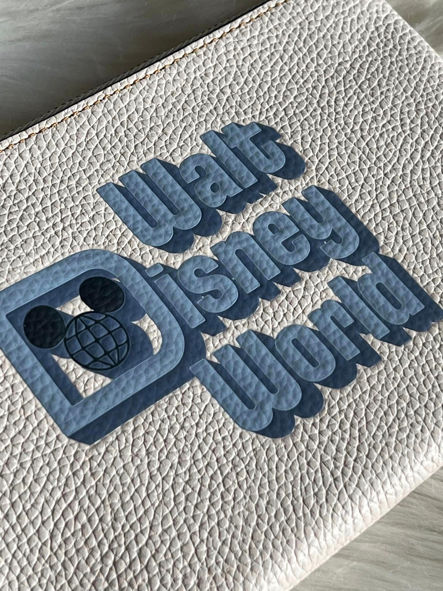 Disney X Coach Small Wristlet with Walt Disney World Motif