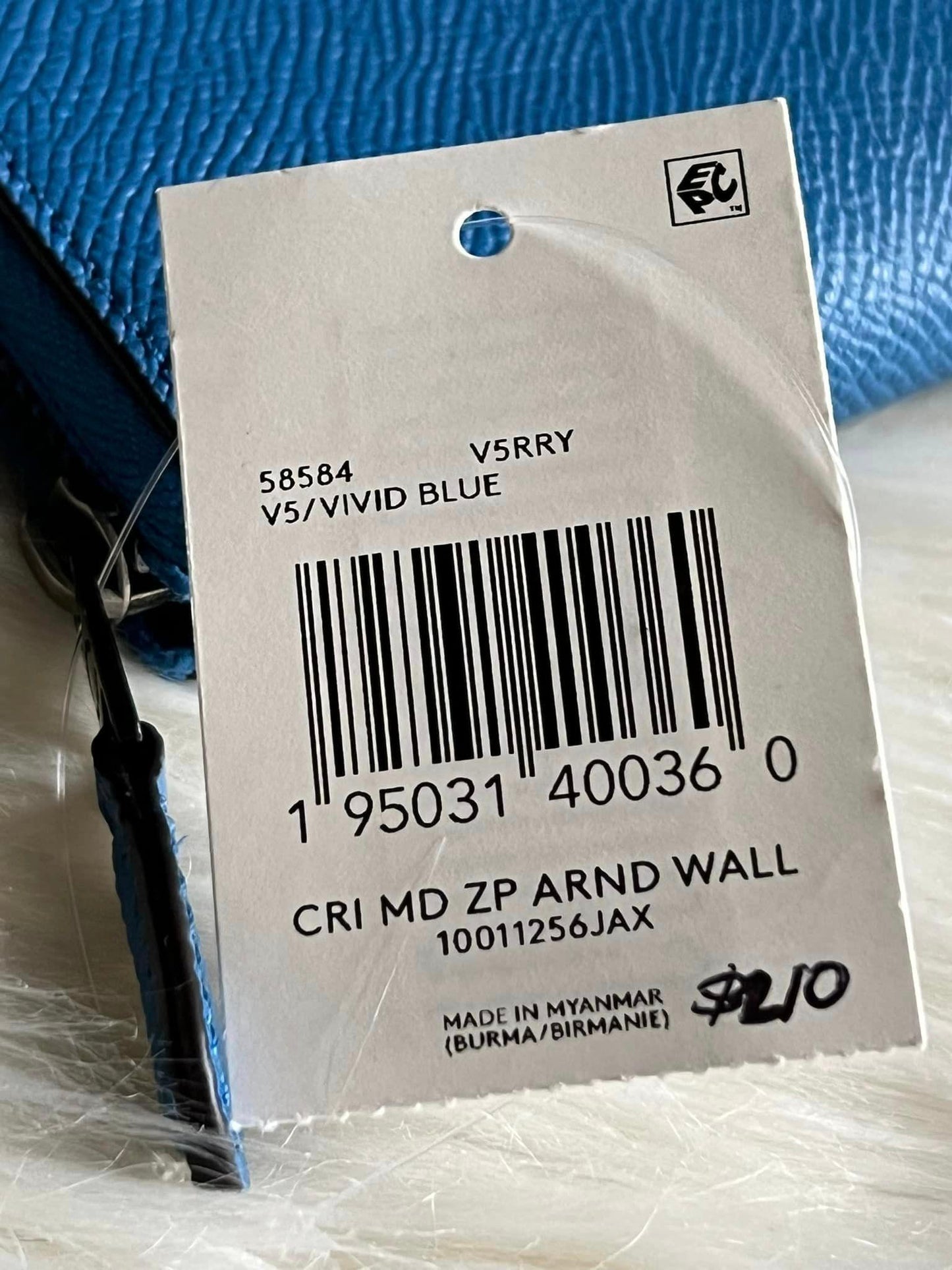 Coach Medium Zip Around Wallet