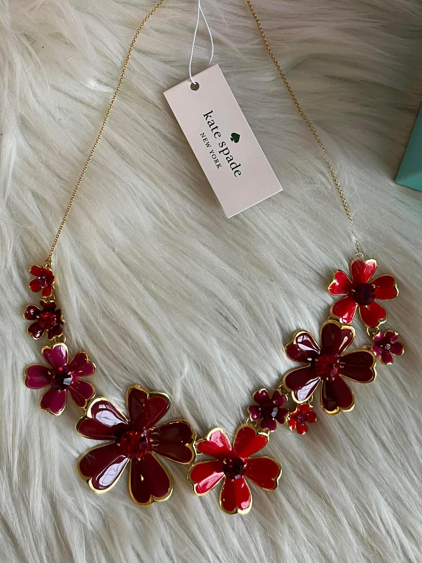Kate Spade Blushing Blooms Statement Necklace