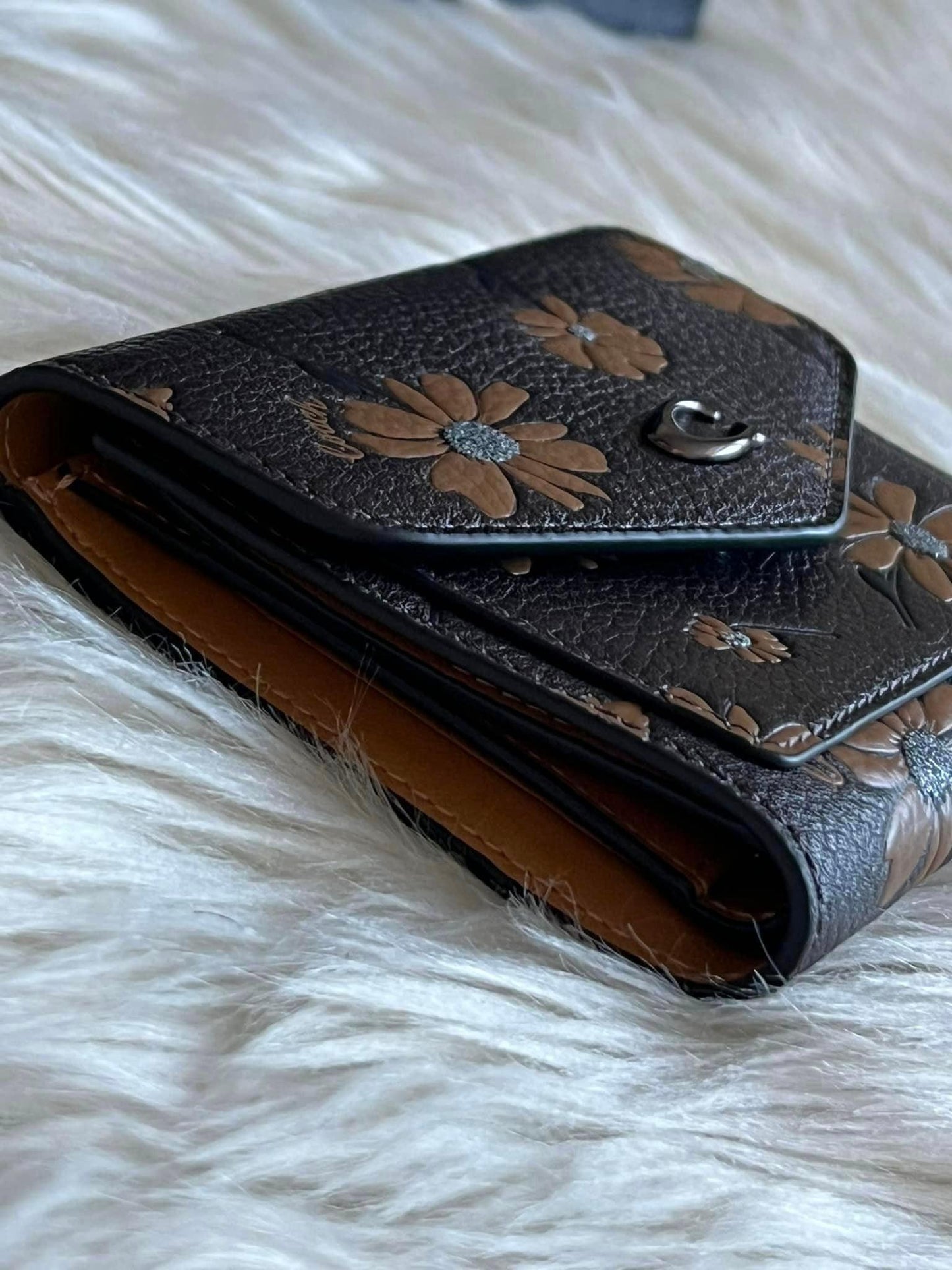 Coach Wyn Small Wallet with Floral Print