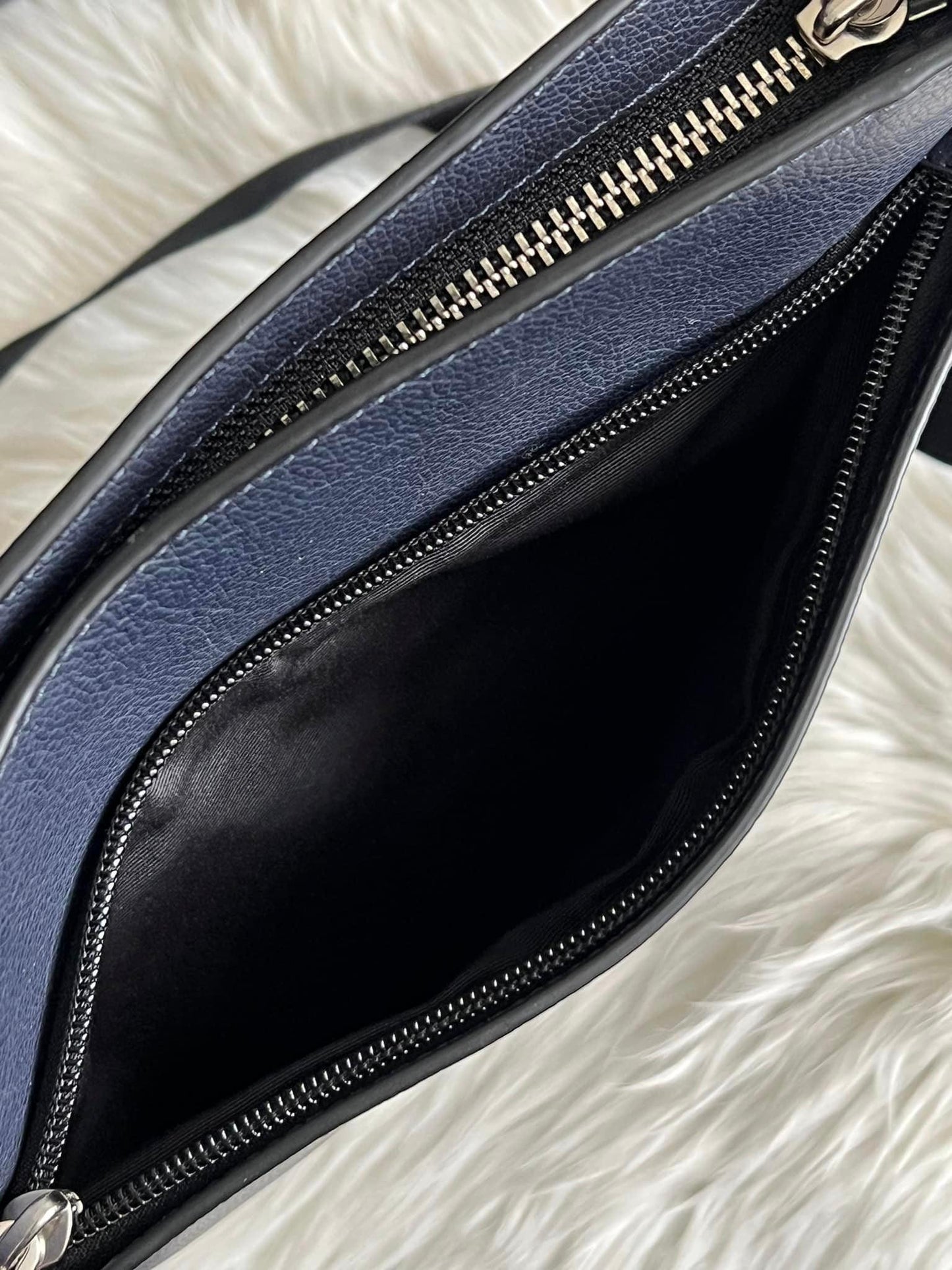 Coach Charles Crossbody in Varsity Leather