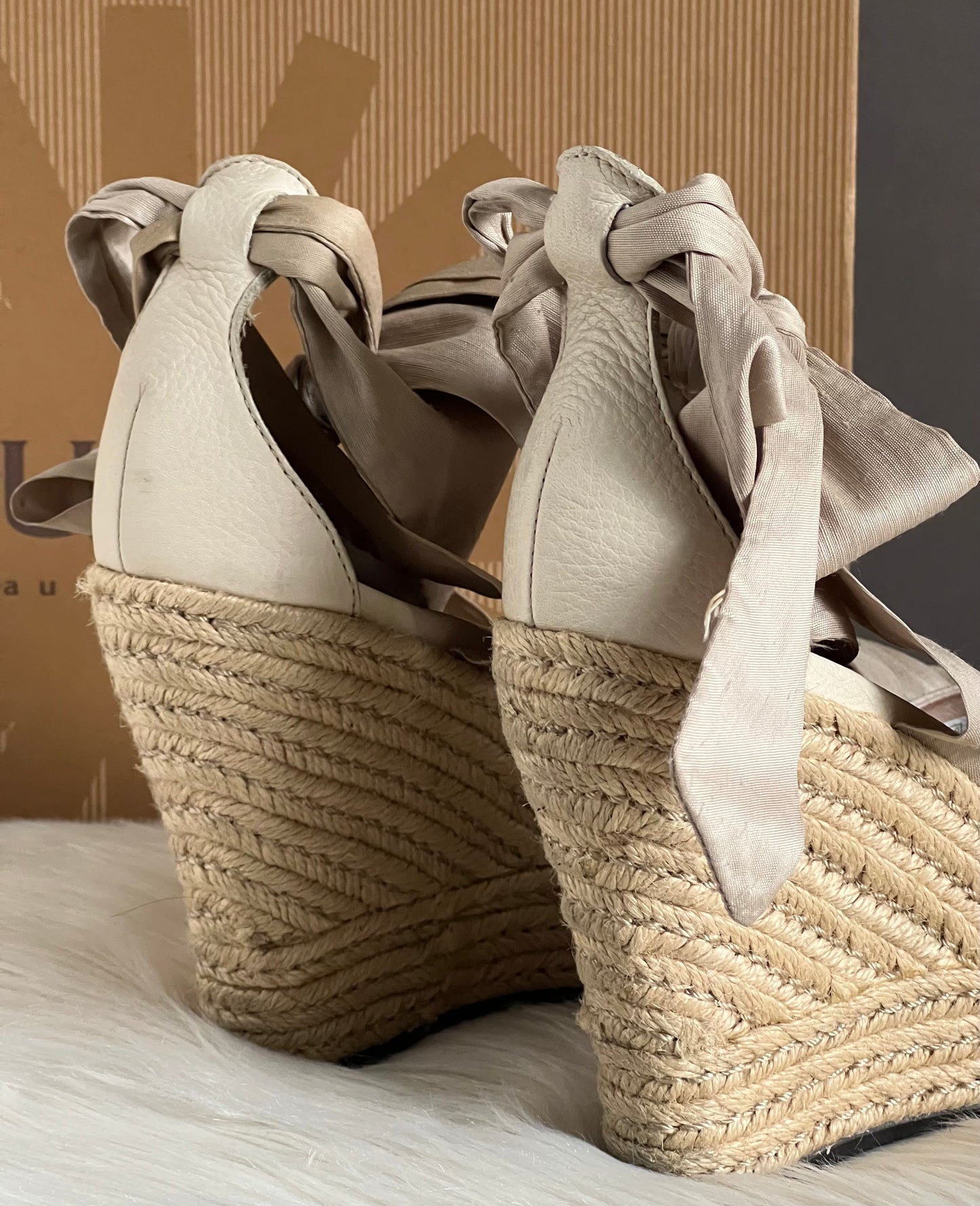 UGG Lucianna Platform Wedge Sandals