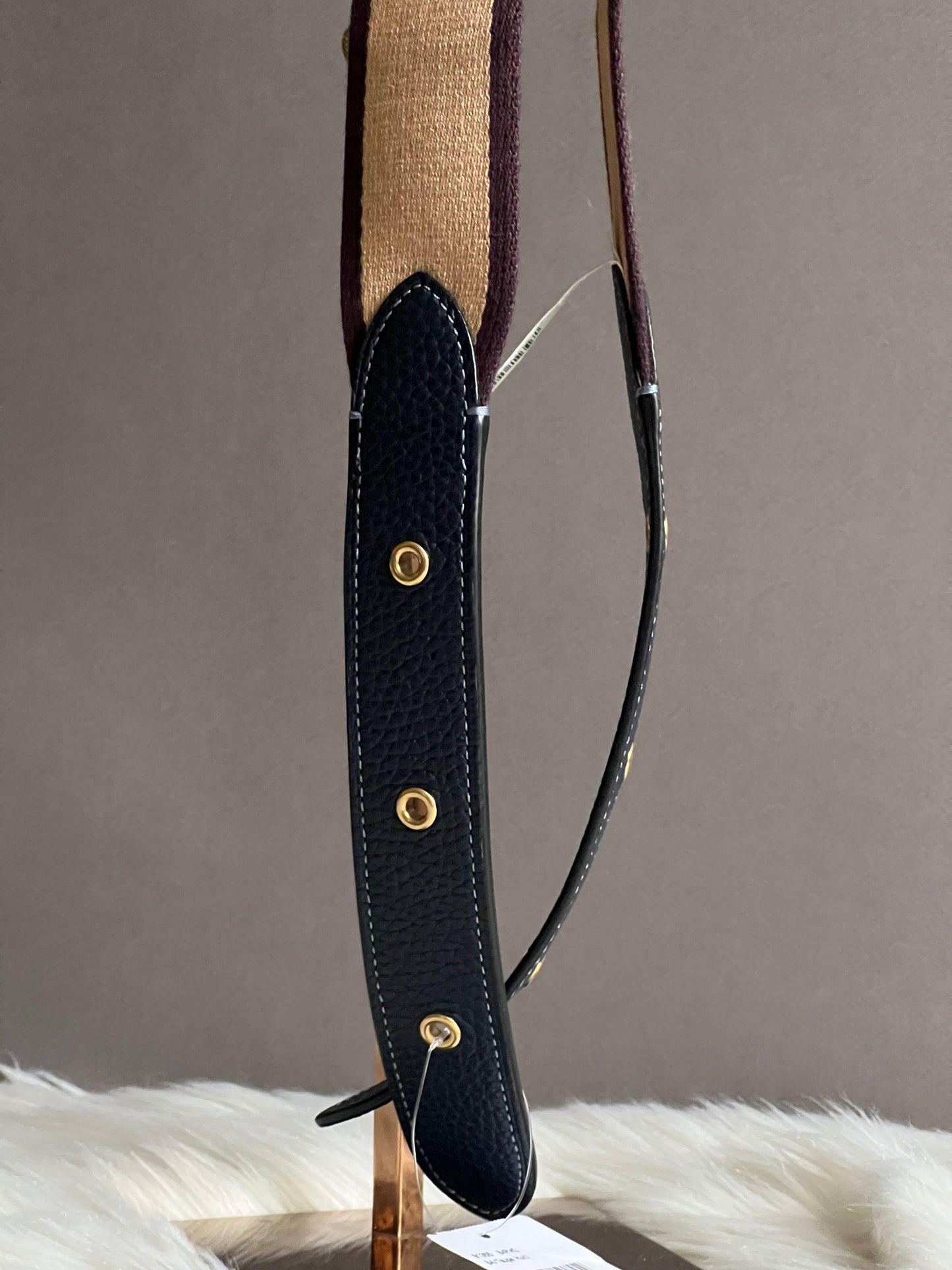 Coach Strap In Colorblock With Varsity Stripe