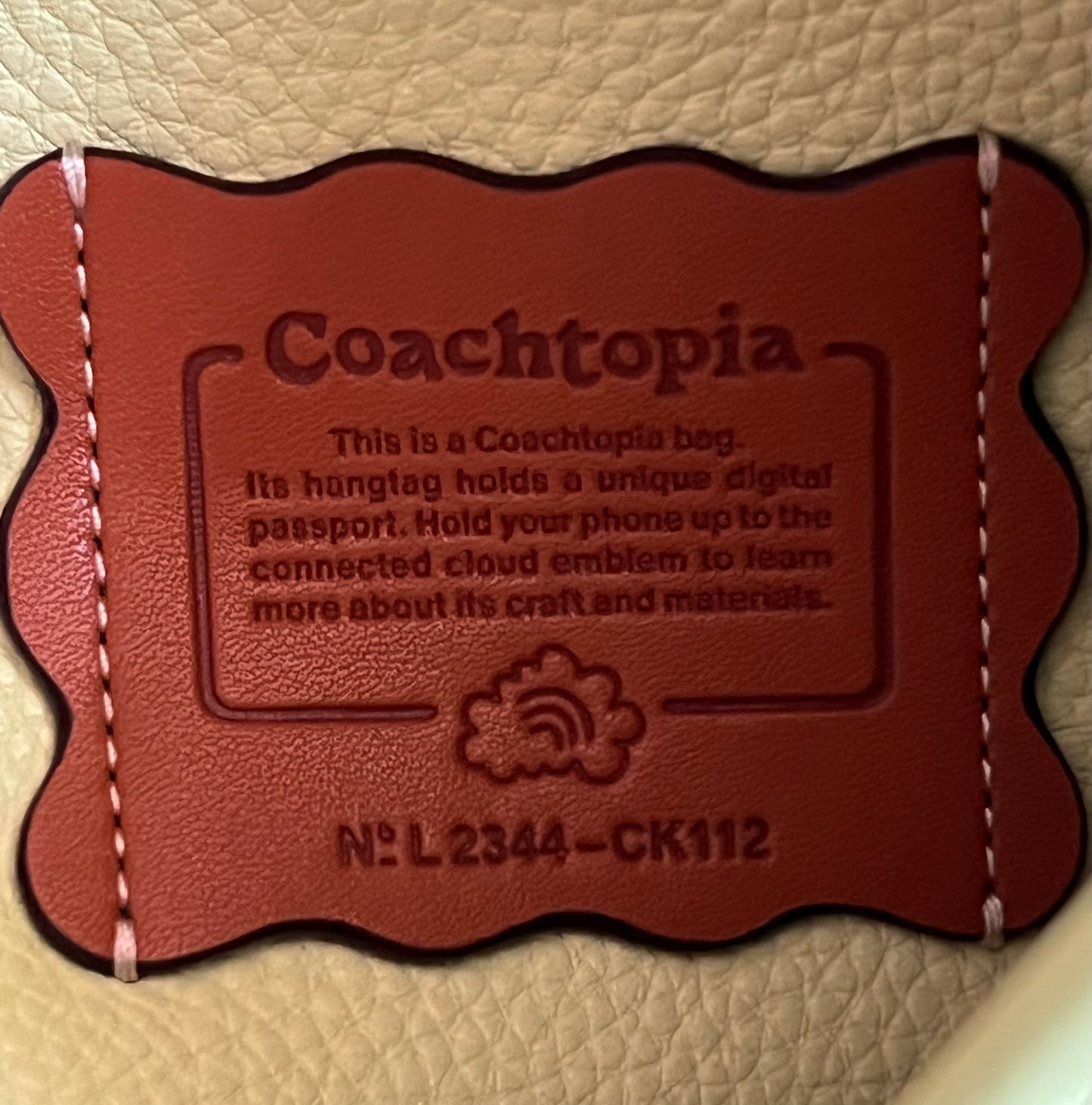 Coach Ergo Bag in Coachtopia Leather