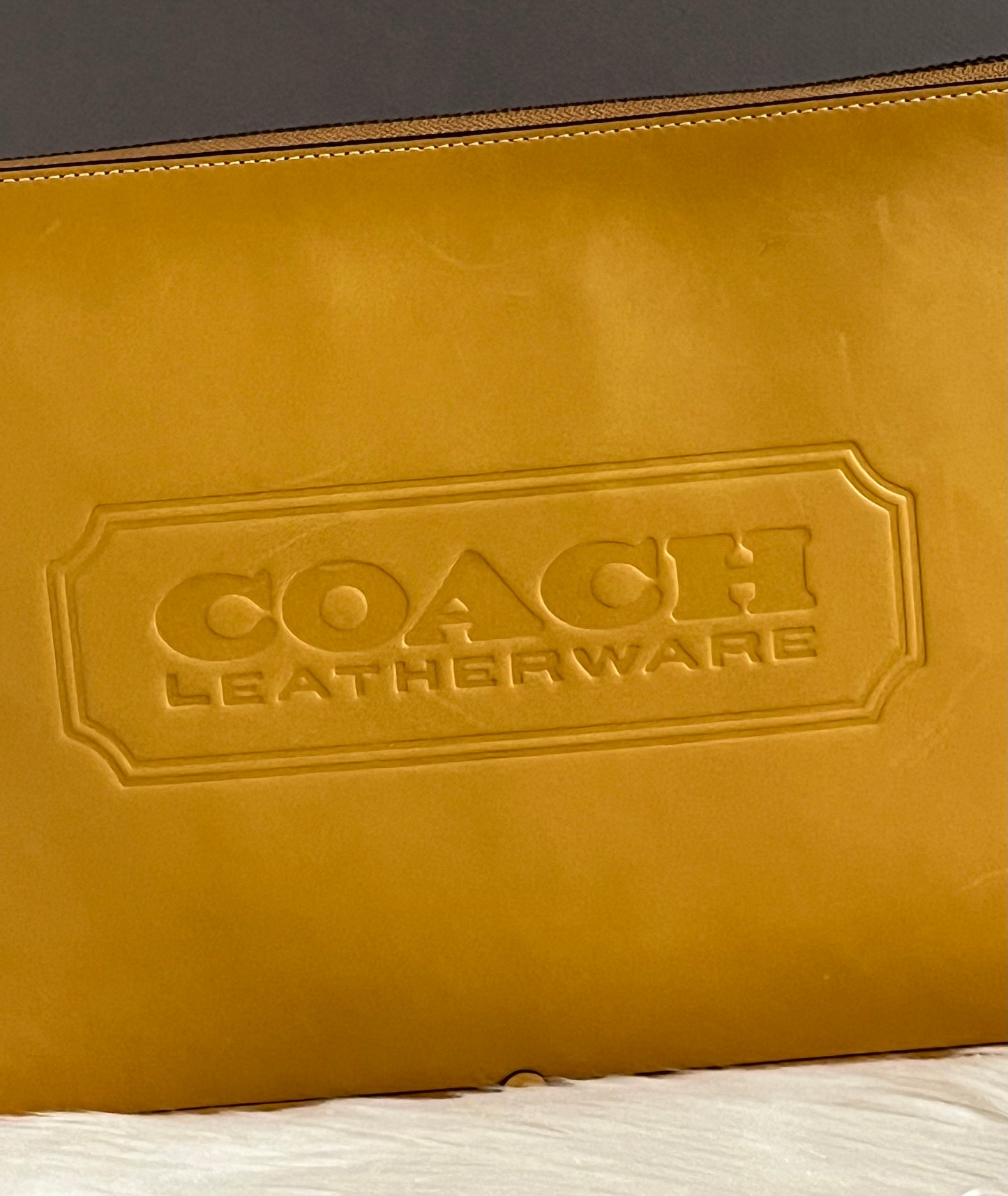 Coach Charter Pouch With Coach Badge