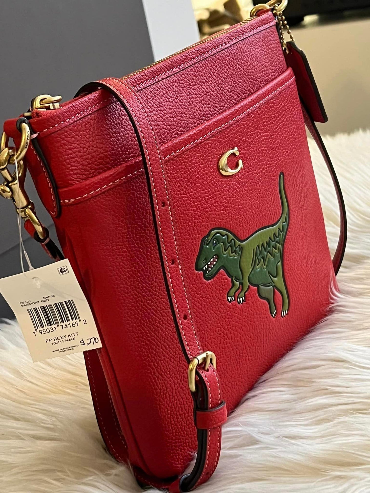 Coach Kitt Messenger Crossbody with Rexy