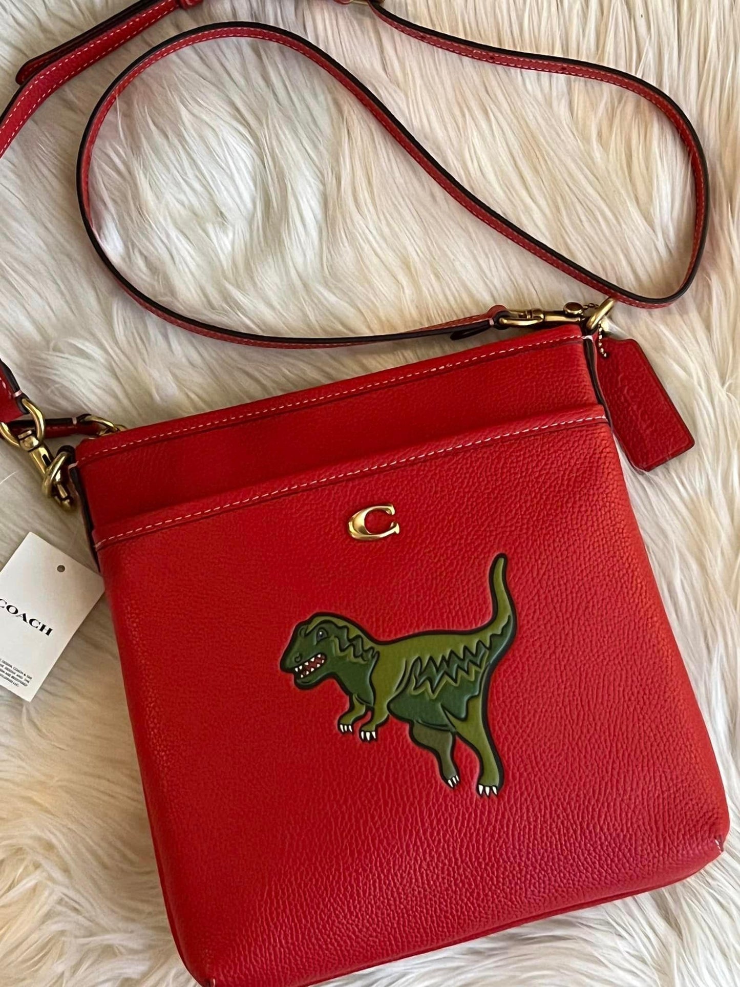 Coach Kitt Messenger Crossbody with Rexy