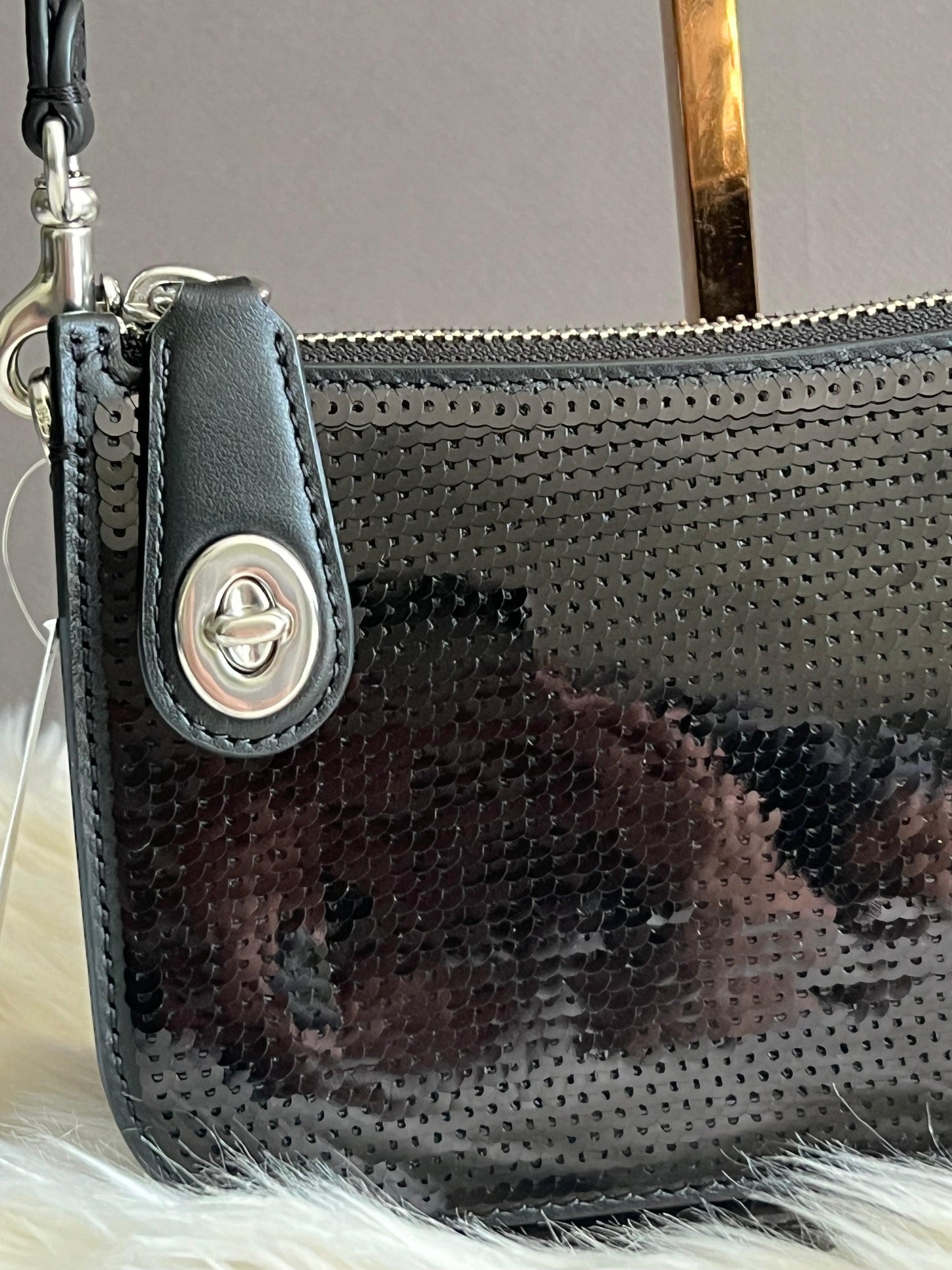 Coach Penn Shoulder Bag with Sequins