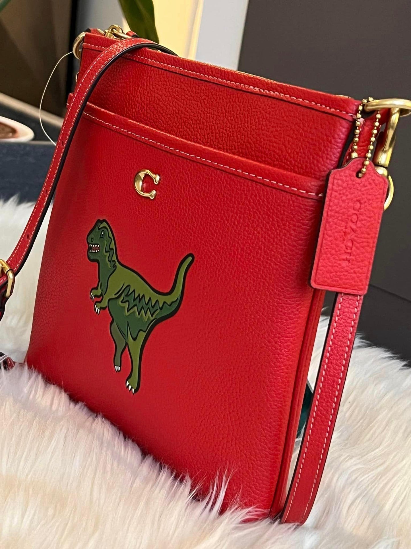 Coach Kitt Messenger Crossbody with Rexy