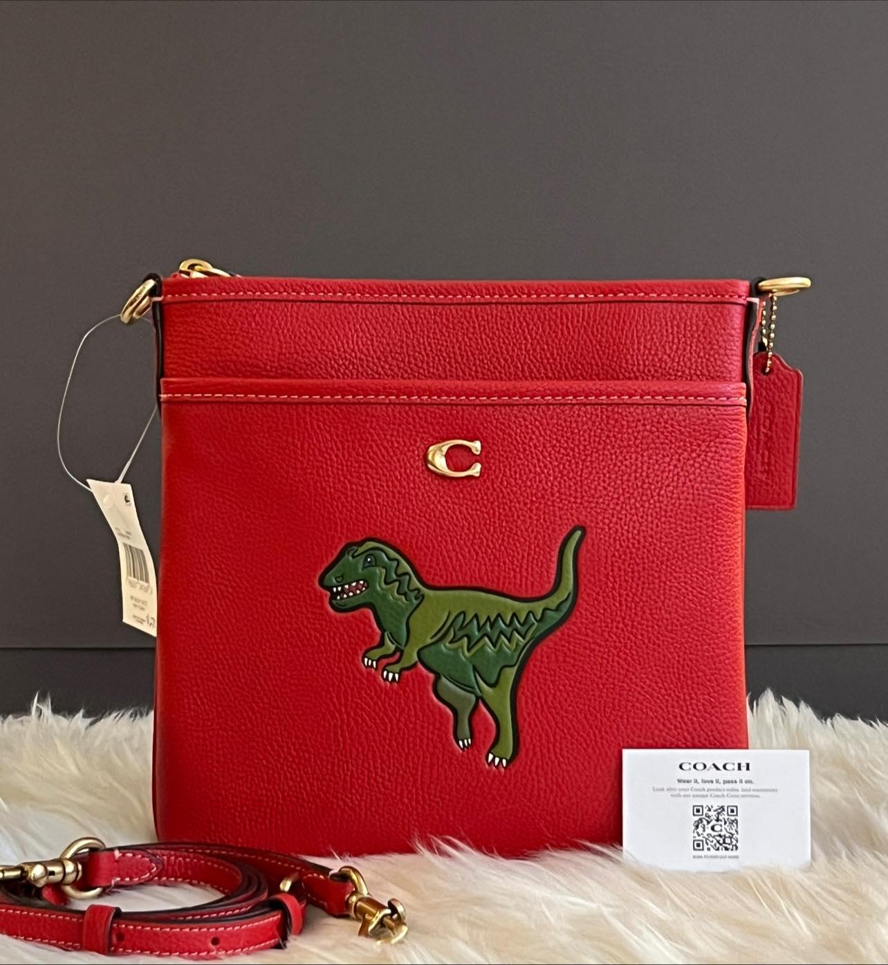 Coach Kitt Messenger Crossbody with Rexy