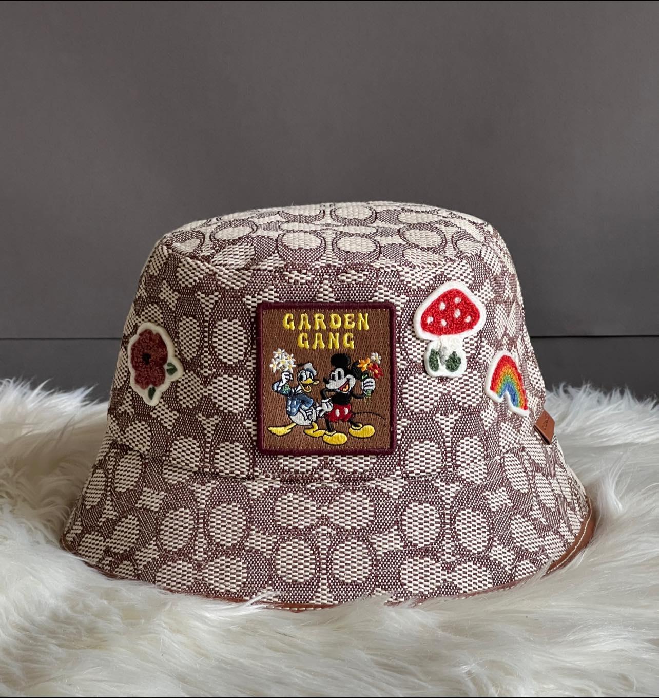 Disney X Coach Signature Jacquard Bucket Hat