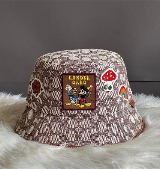 Disney X Coach Signature Jacquard Bucket Hat