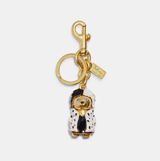 Disney X Coach Cruella Bear Bag Charm