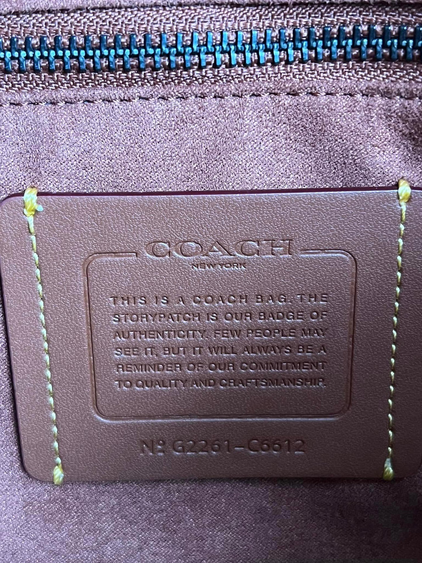 Coach Field Tote 40 with Horse and Carriage