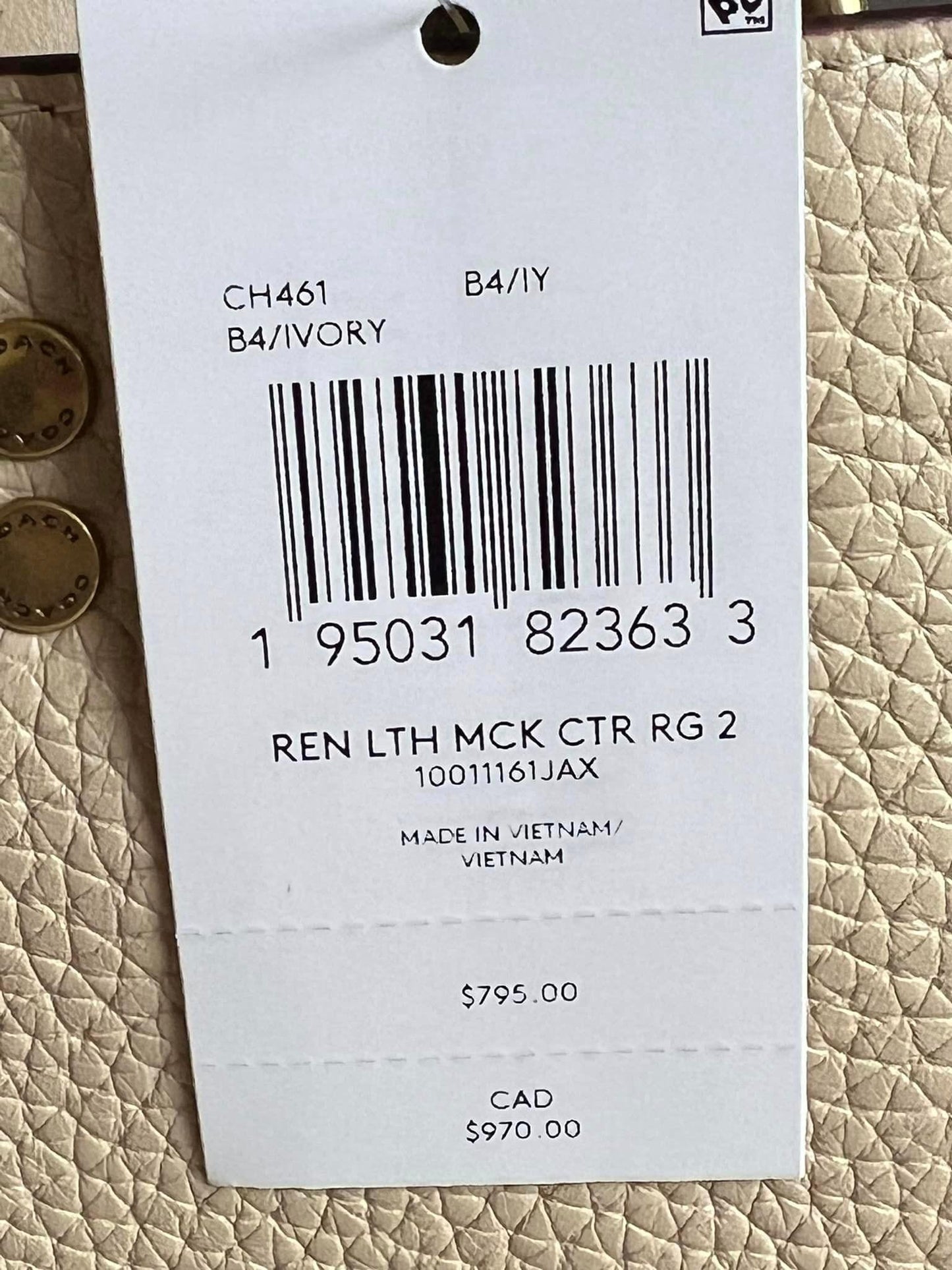Disney X Coach Rogue 25 in Regenerative Leather with Mickey Mouse and Caterpillar