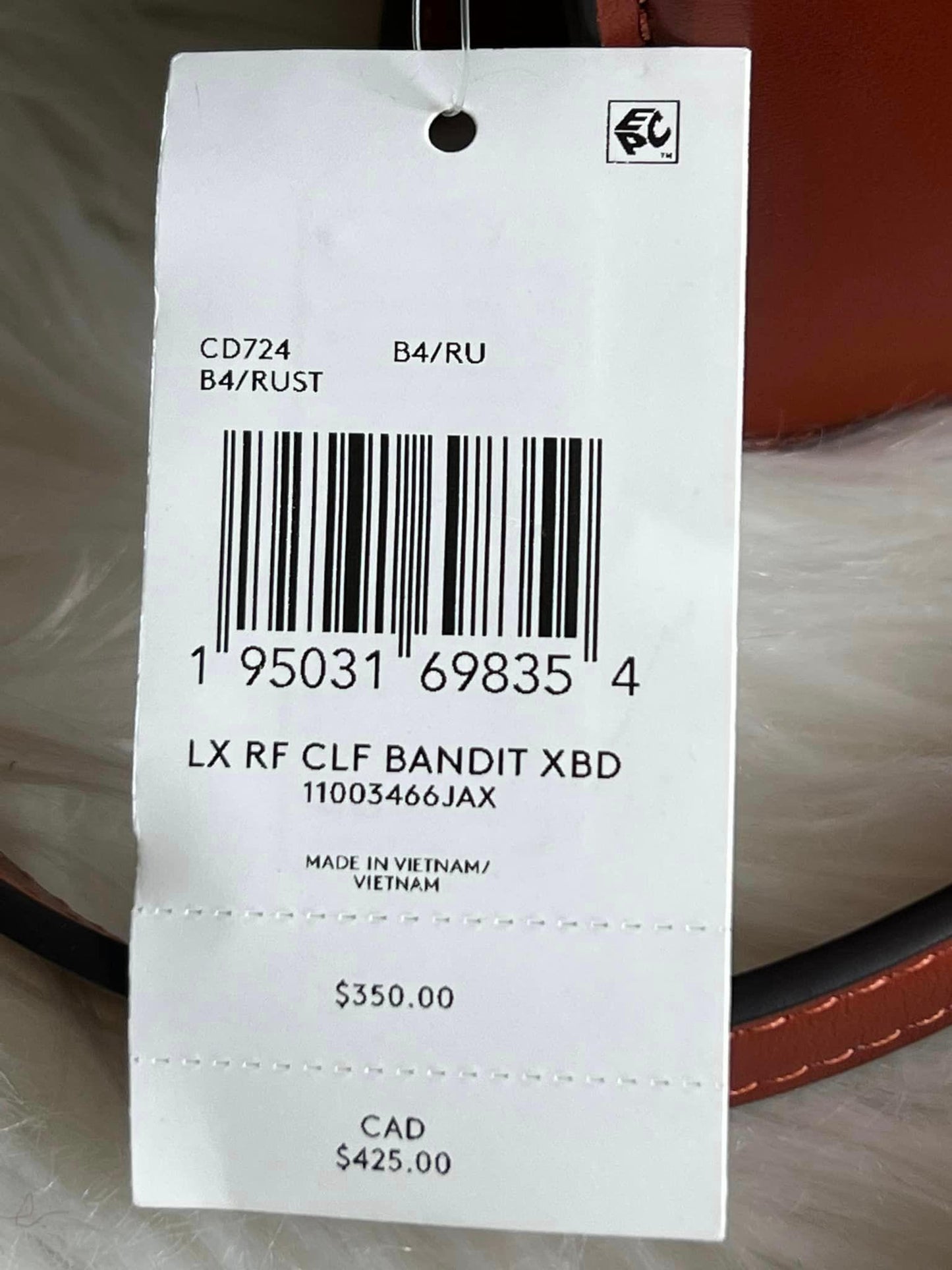 Coach Bandit Crossbody
